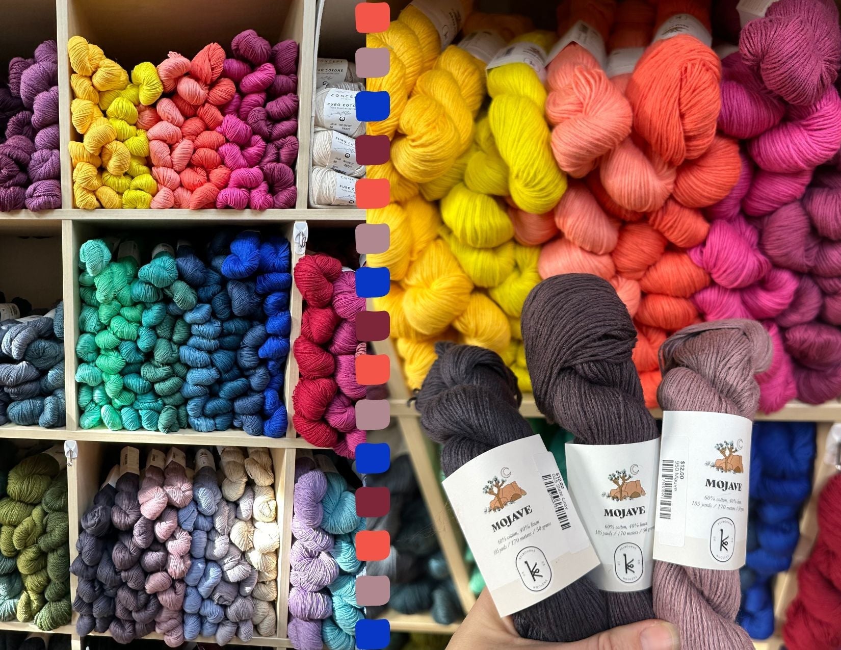 Kelbourne Woolens 'Mojave' Trunk Show