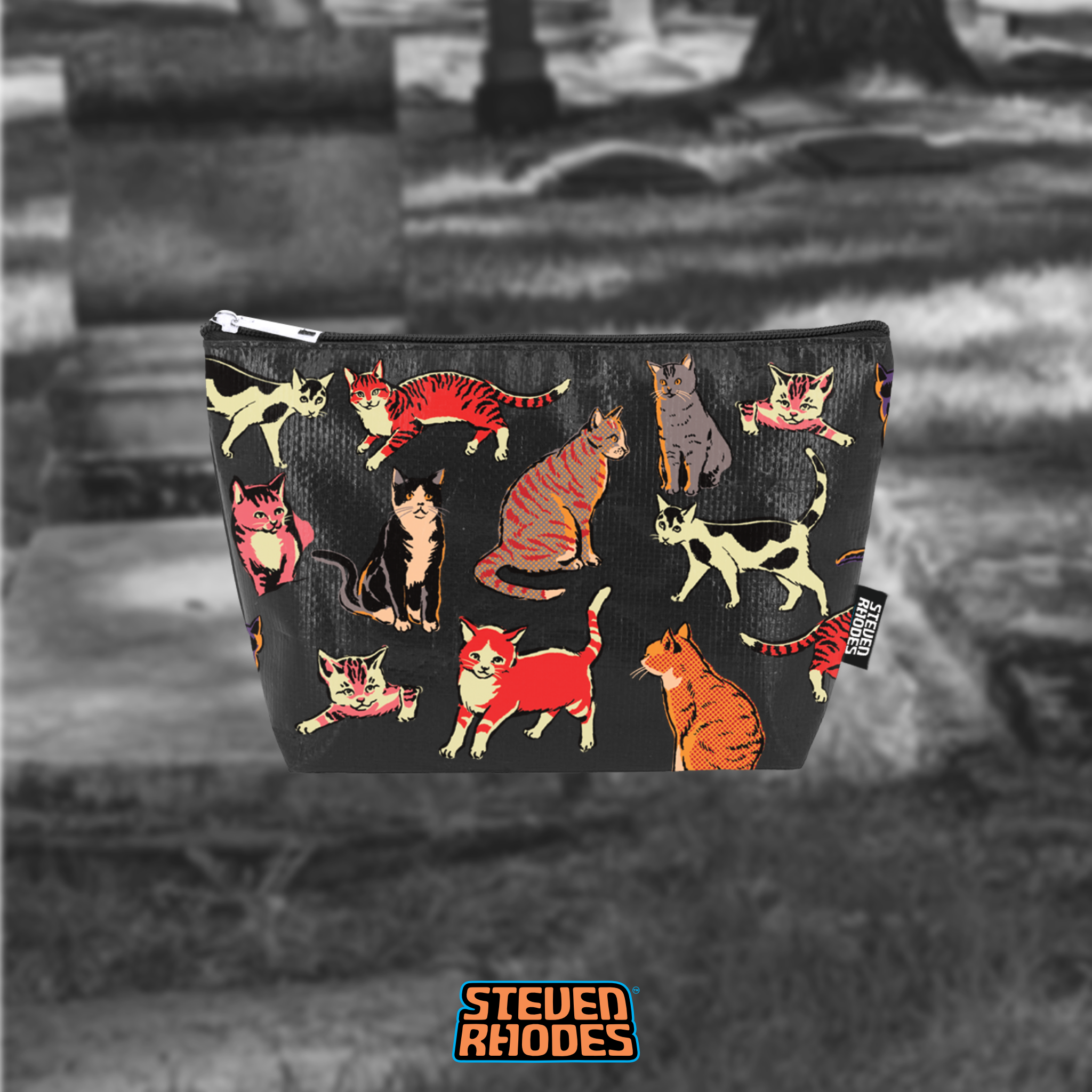 Purr-a-normal Zipper Pouch