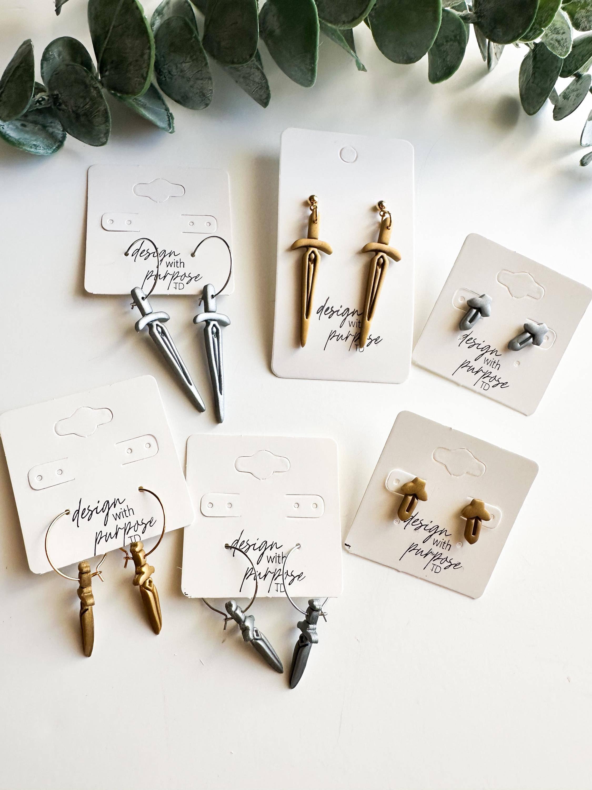 Dagger and Sword Earrings