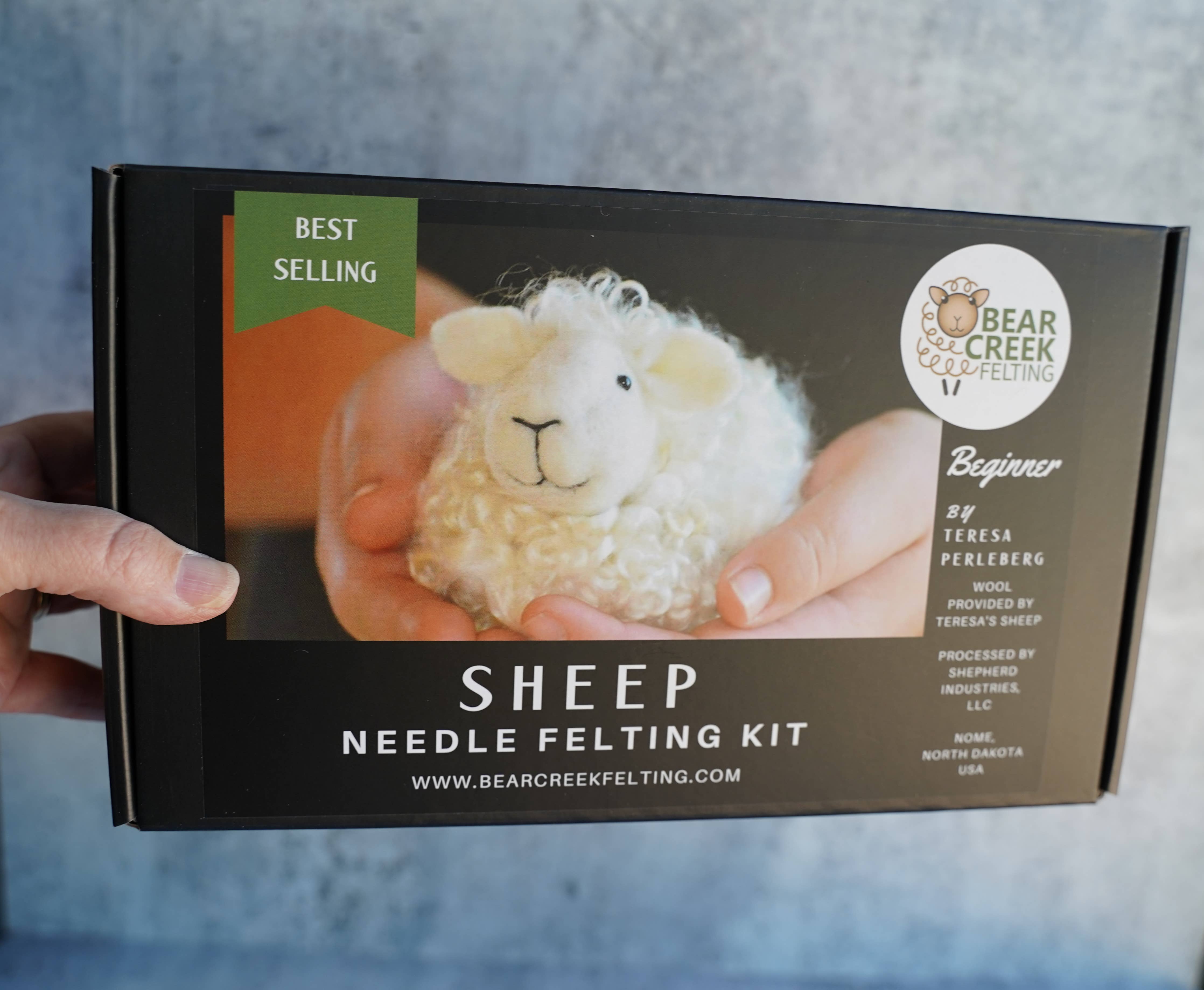 Sheep Needle Felting Kit