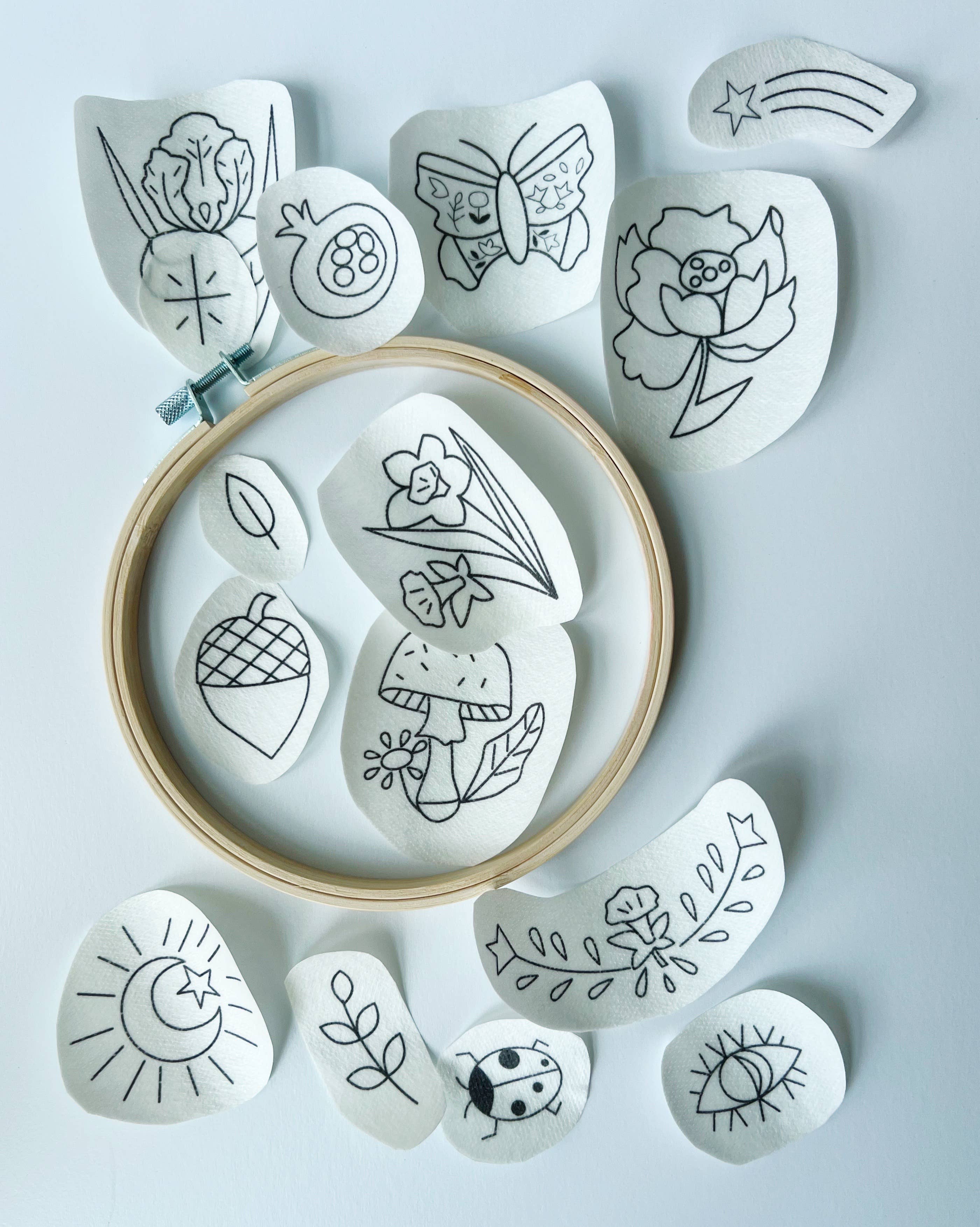 RikRack Mystic Forest Stick and Stitch Embroidery Patterns