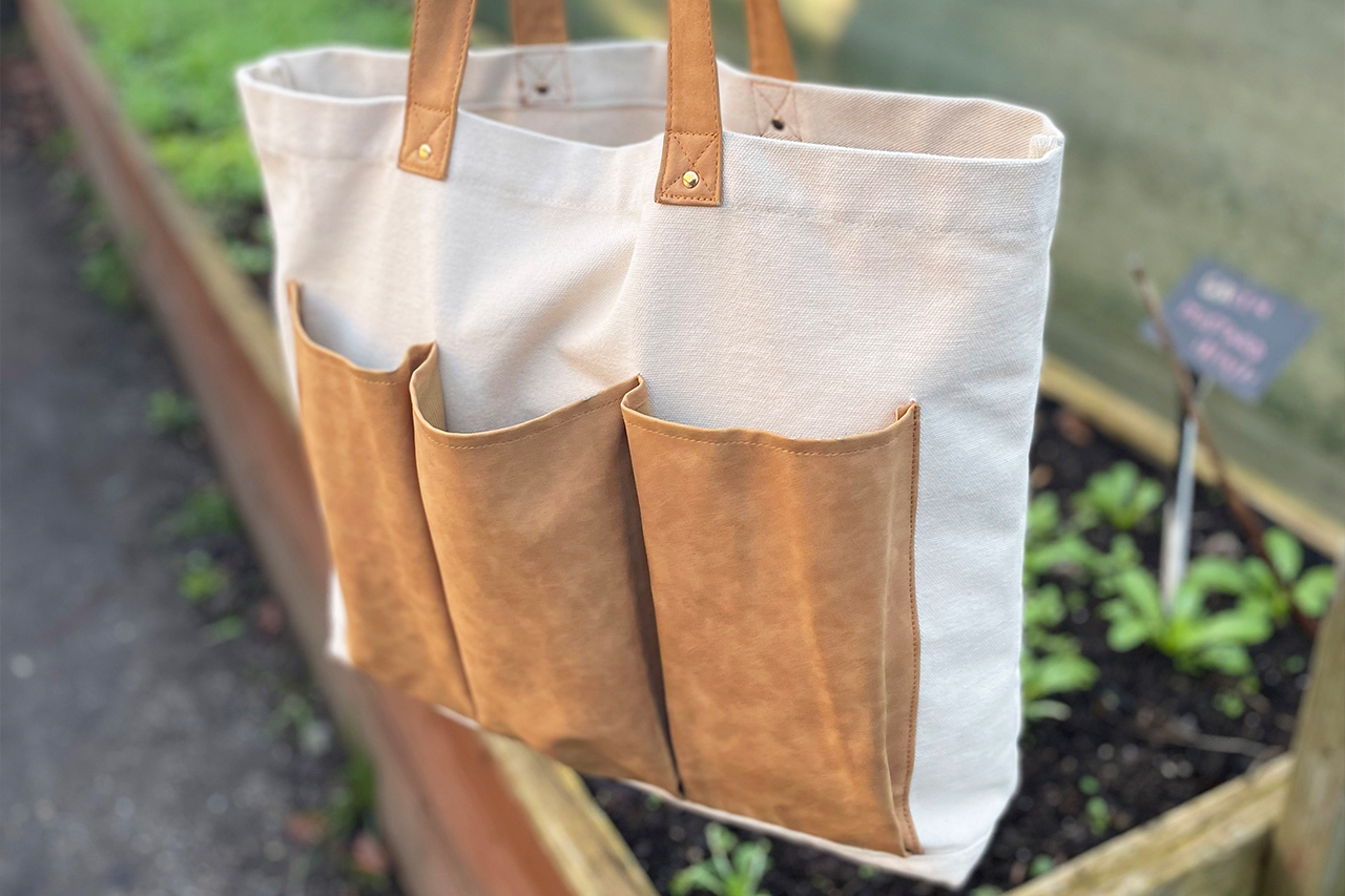 Stitch Your Vegetables Tote Bag