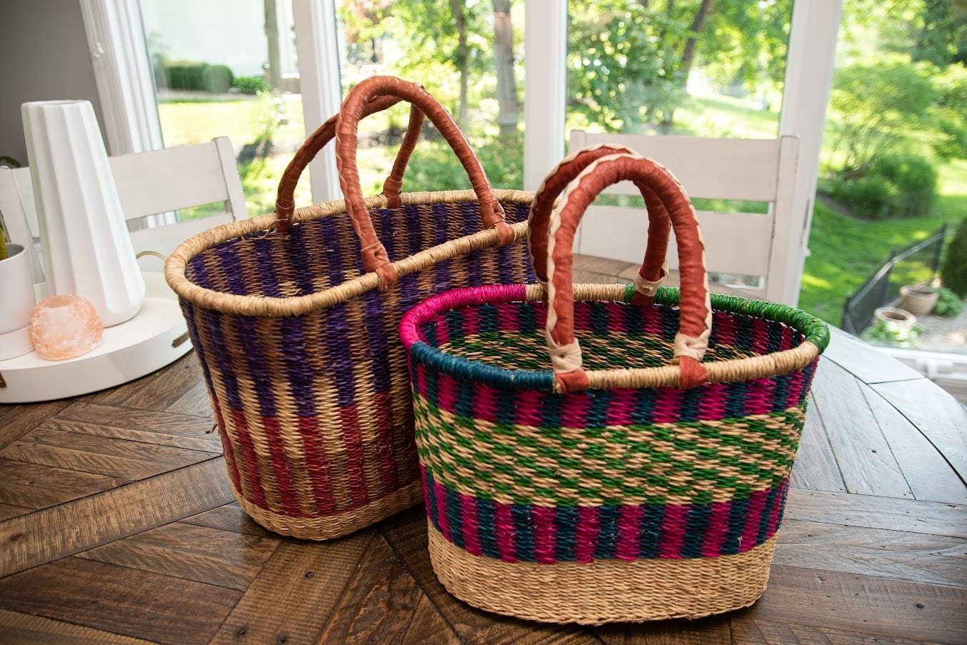 Fair Trade Oval Market Basket