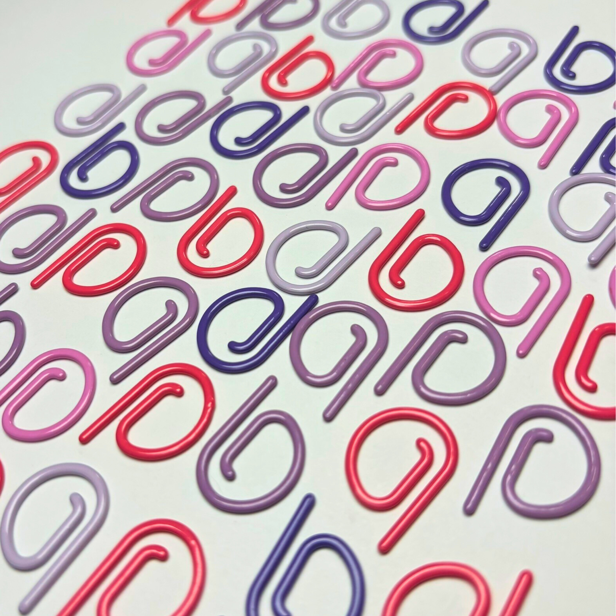 Basic Stitch Set Snag-Free Metal Stitch Markers - P Markers