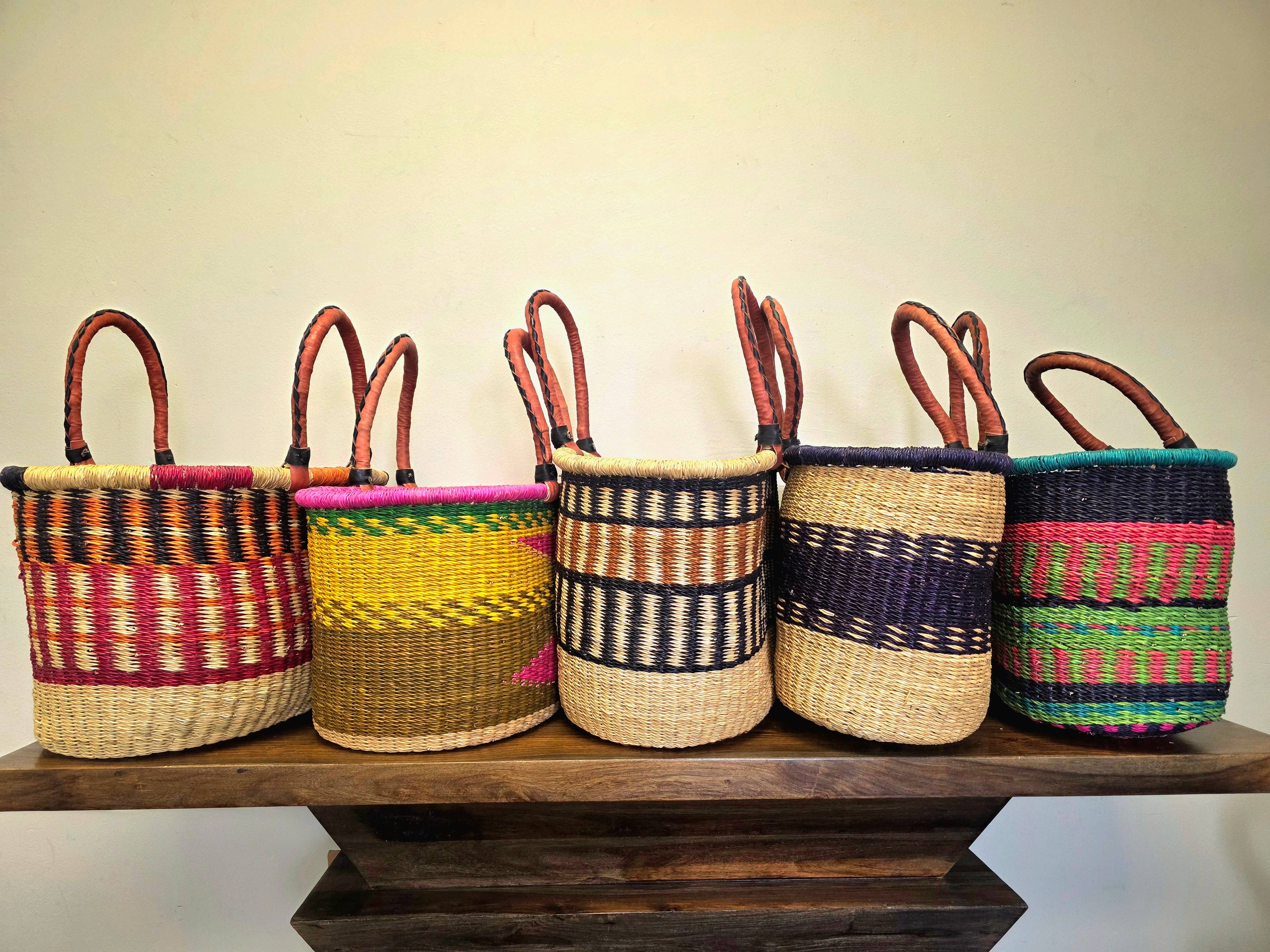 Fair Trade Oval Market Basket