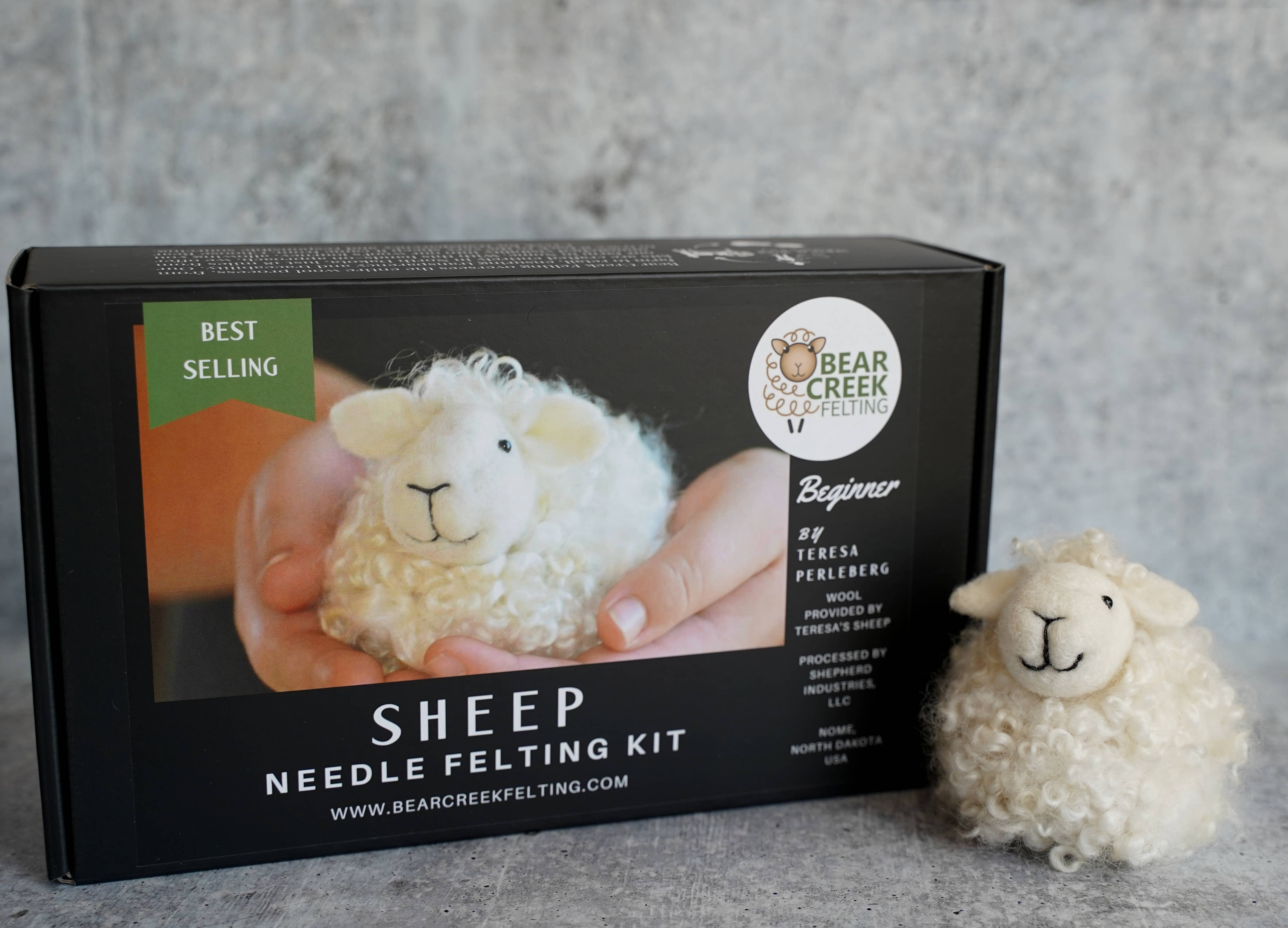 Sheep Needle Felting Kit