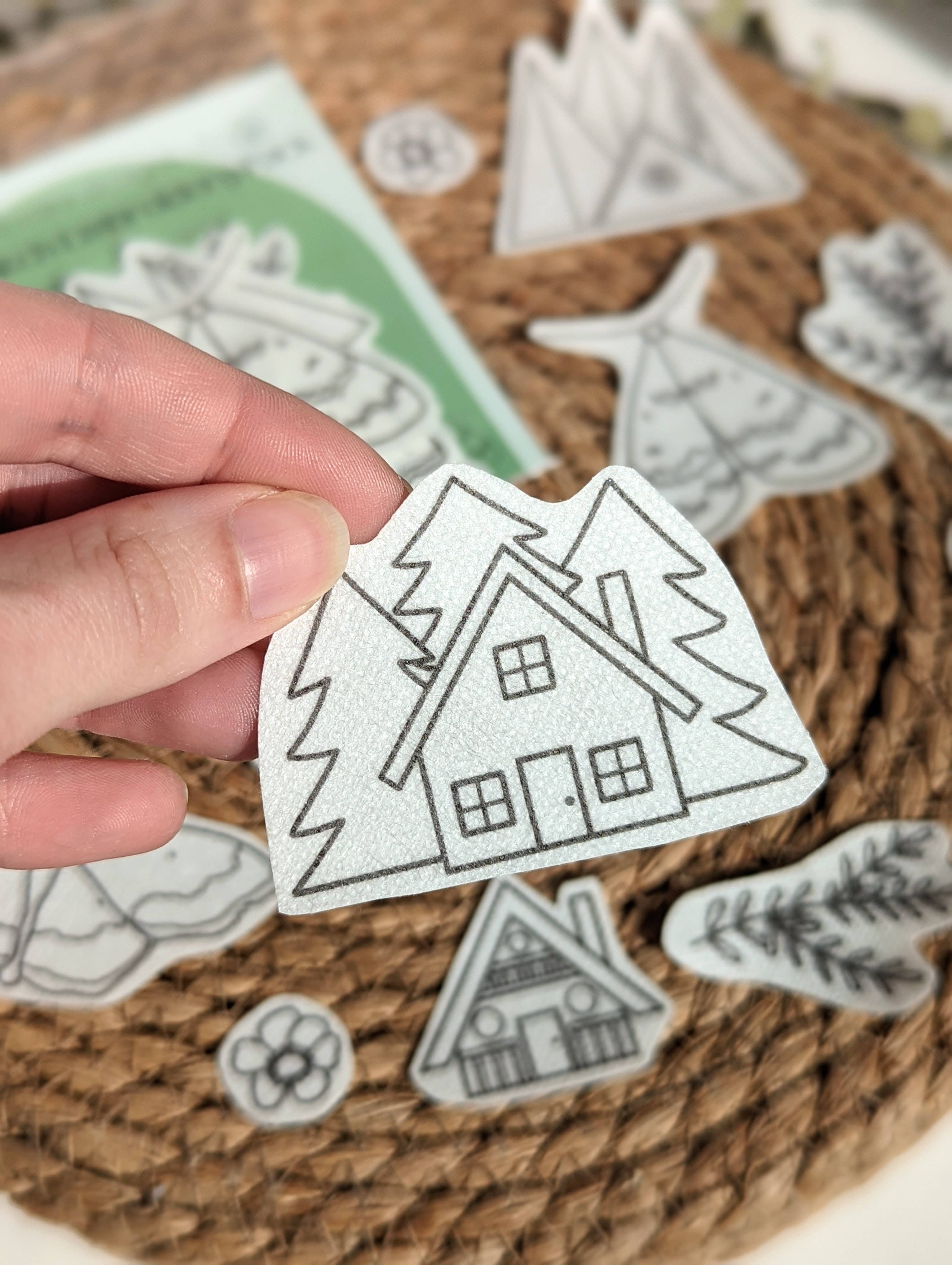 Forest Stick & Stitch Embroidery Pack