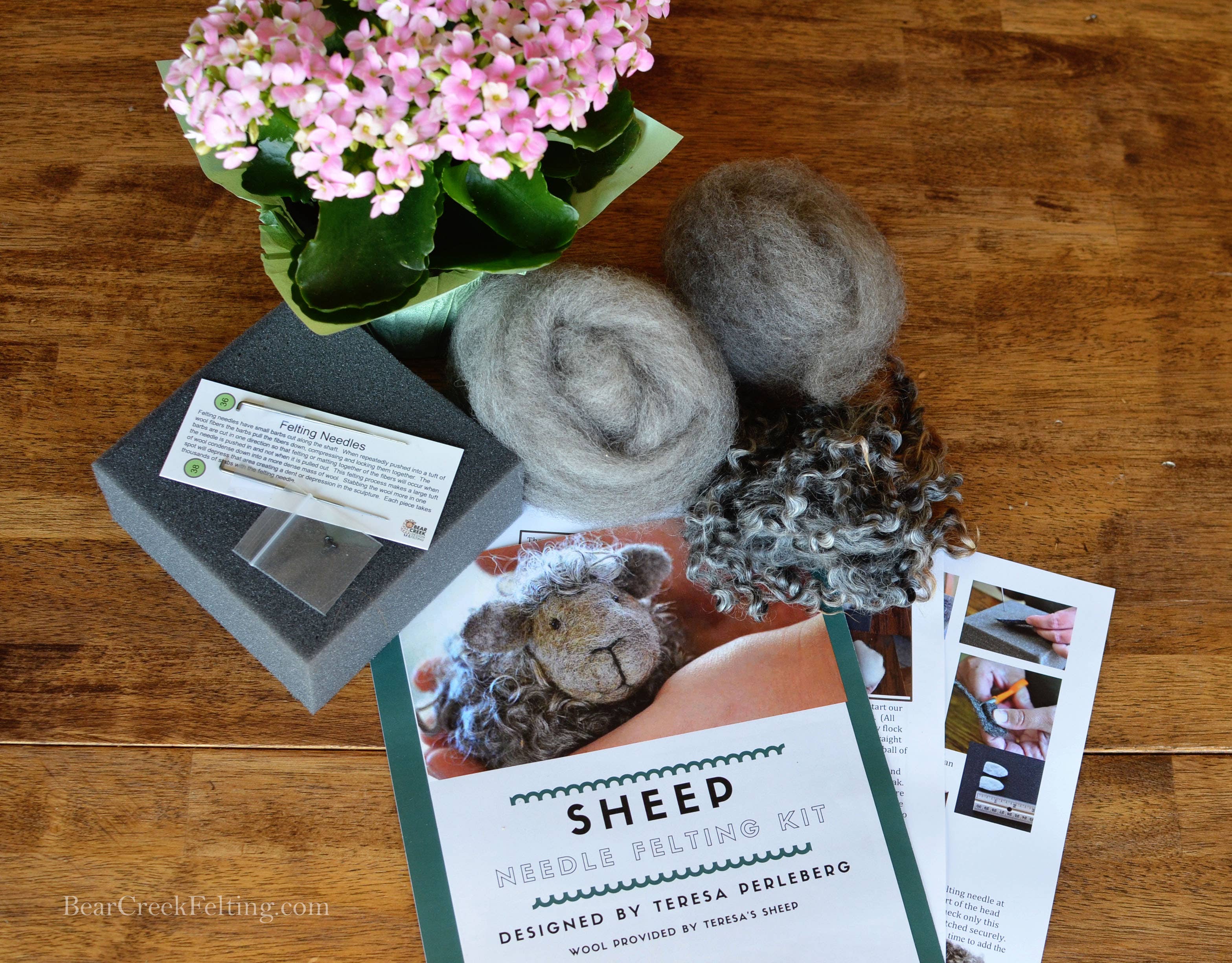 Black Sheep Needle Felting Kit
