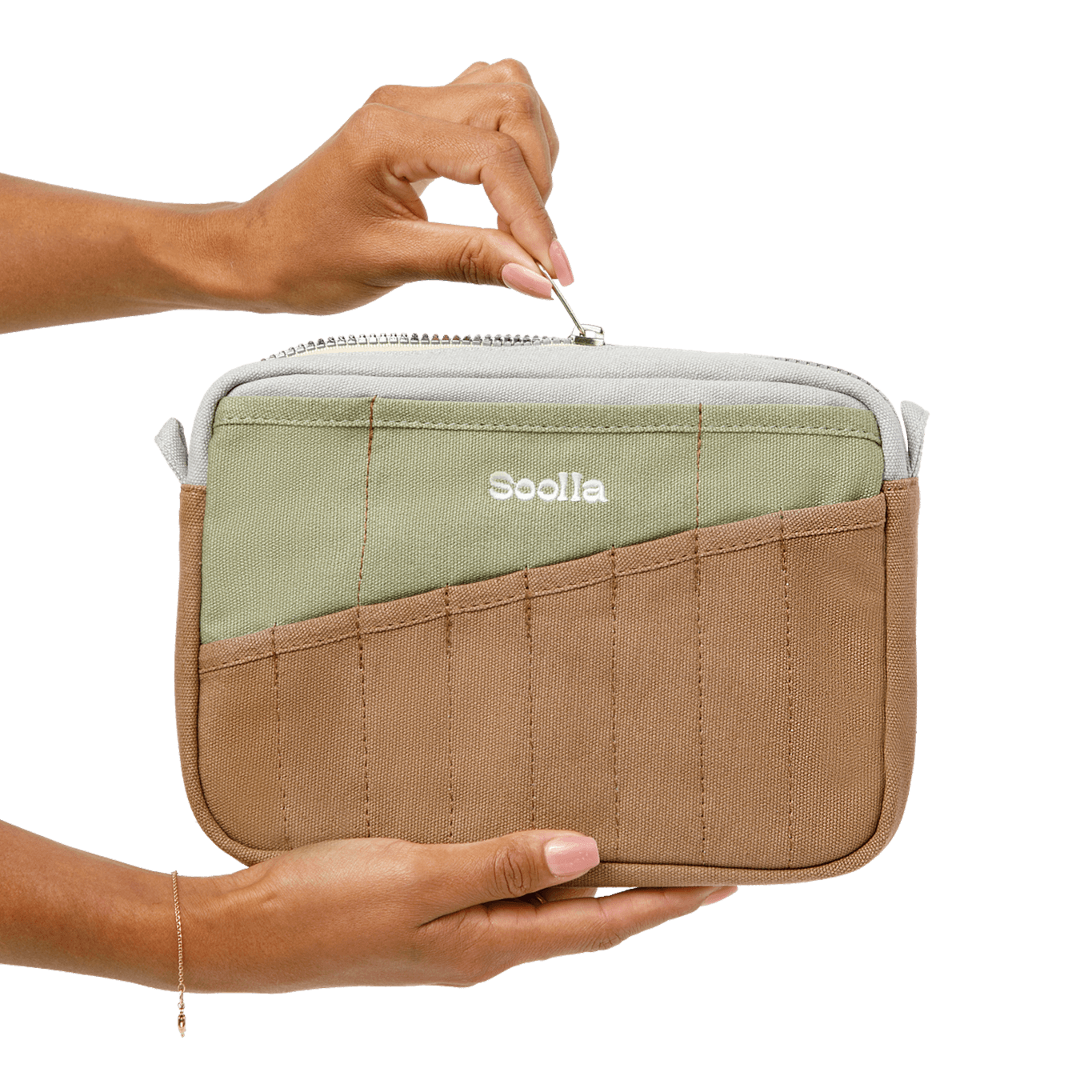 Soolla® Studio Pouch, Coffee Bean (Stationery Pouch)