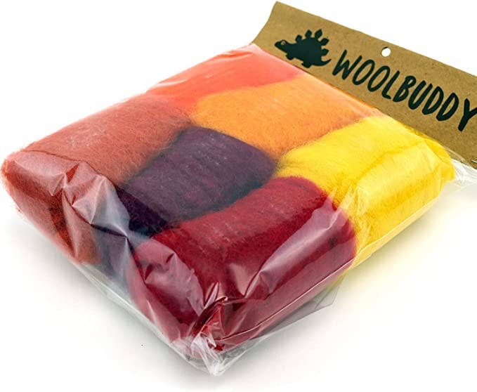Corriedale Wool Fiber Sampler – Natural Roving for Spinning