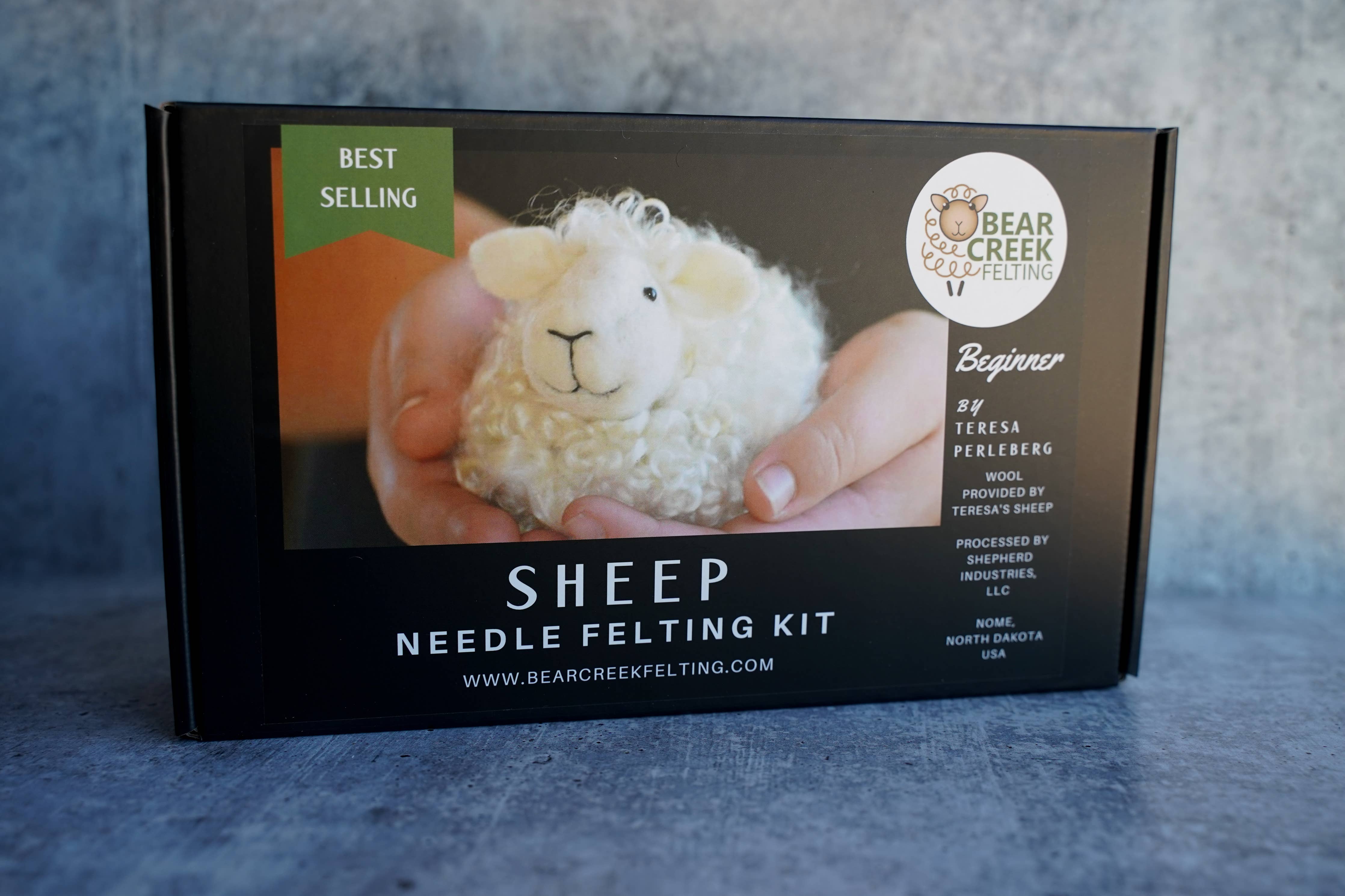 Sheep Needle Felting Kit