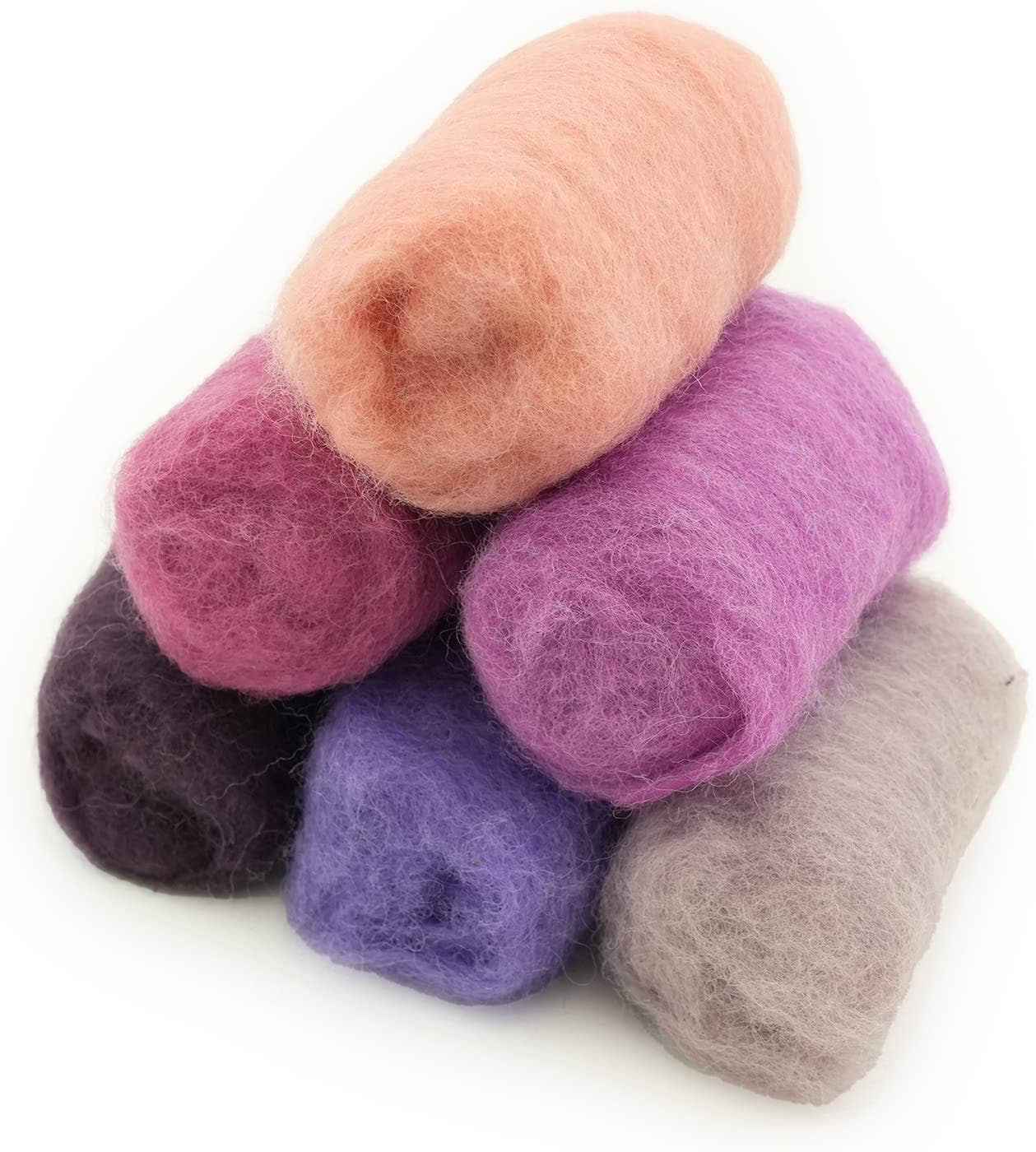 Corriedale Wool Fiber Sampler – Natural Roving for Spinning