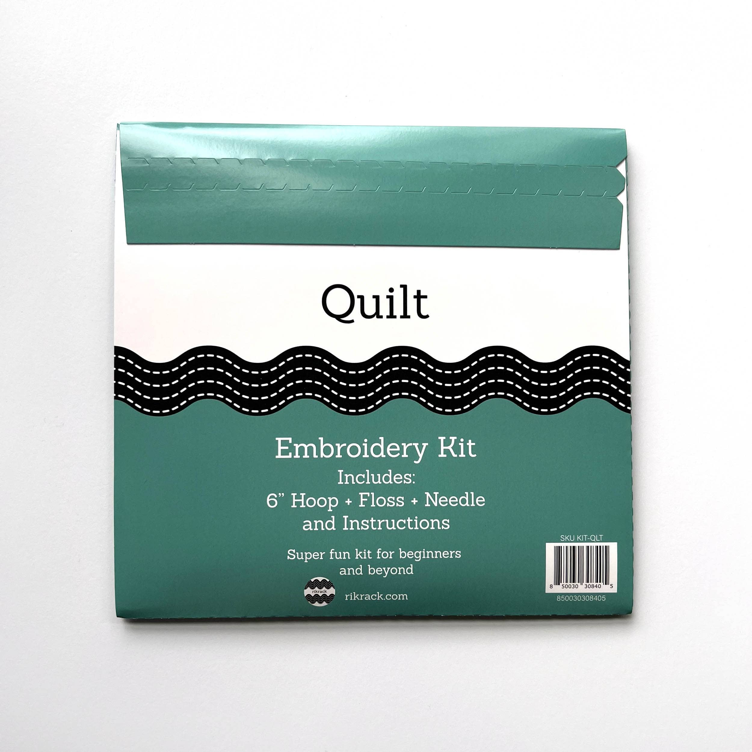 RikRack Quilt Embroidery Kit