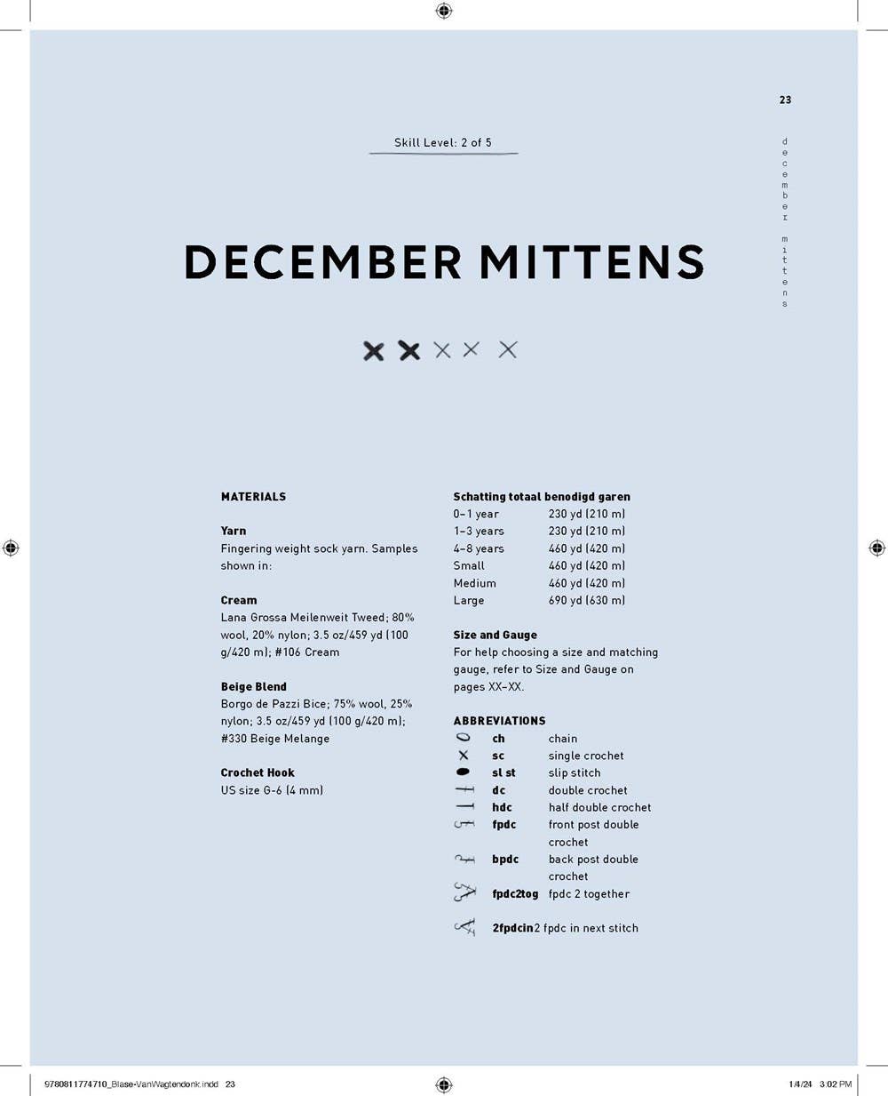 Crochet Hats and Mittens for Everyone