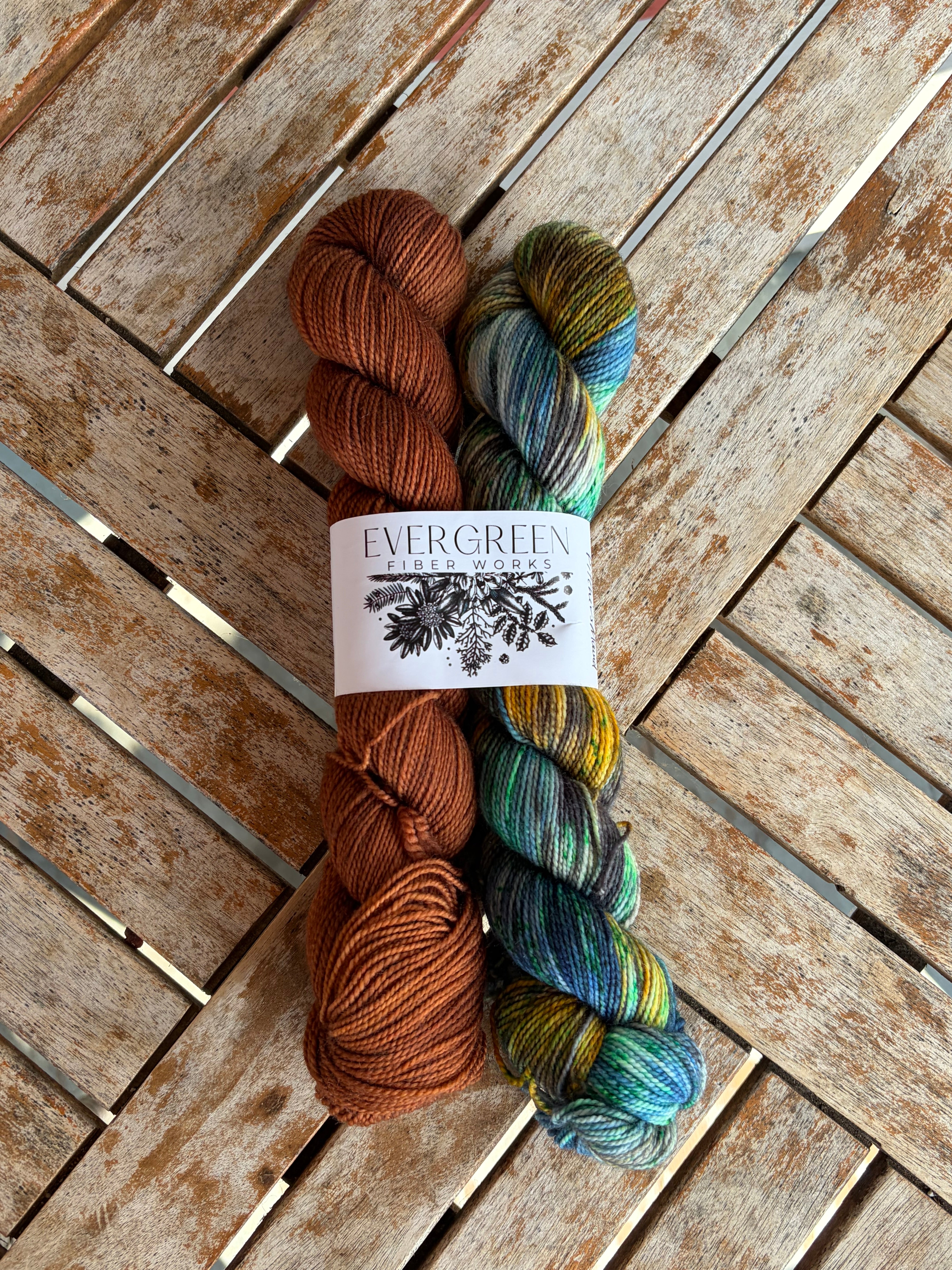 Evergreen Fiberworks Mini Skein sets