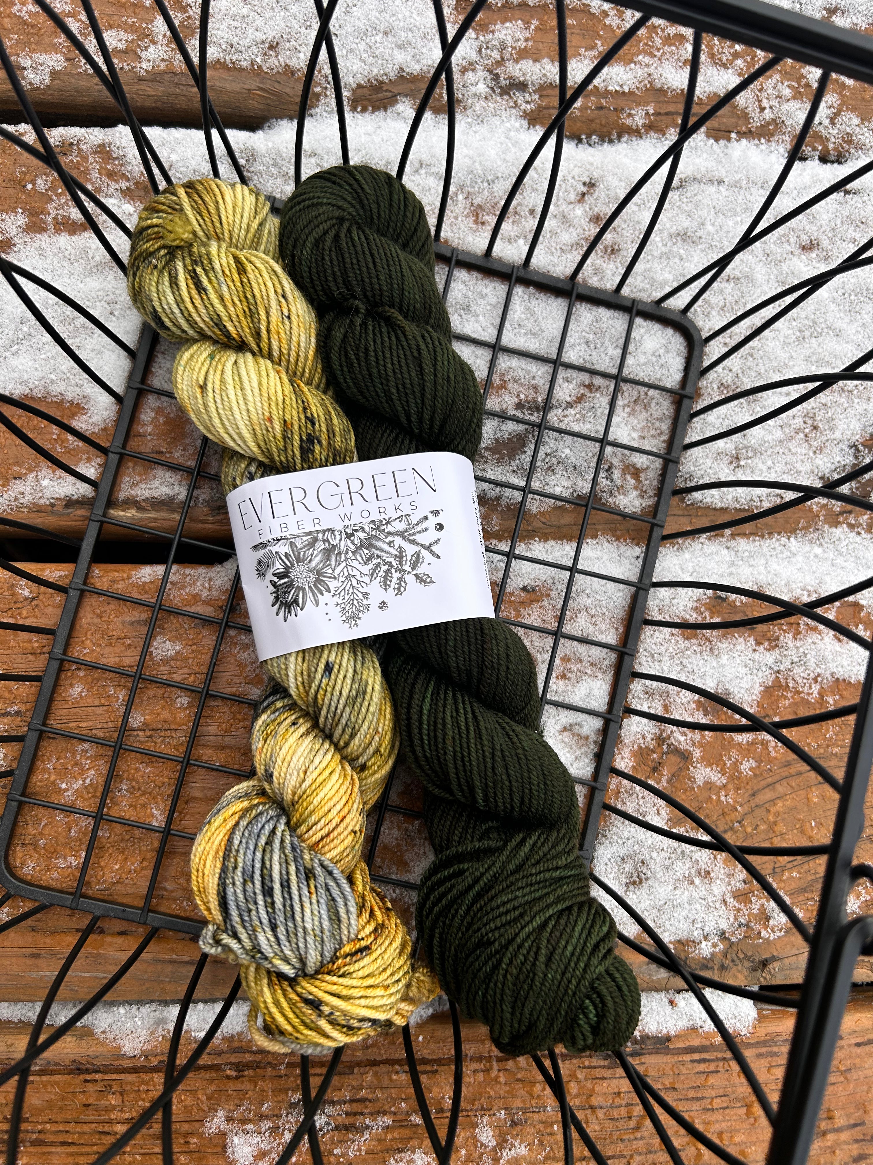 Lake Glass Hat Kits by Evergreen Fiberworks