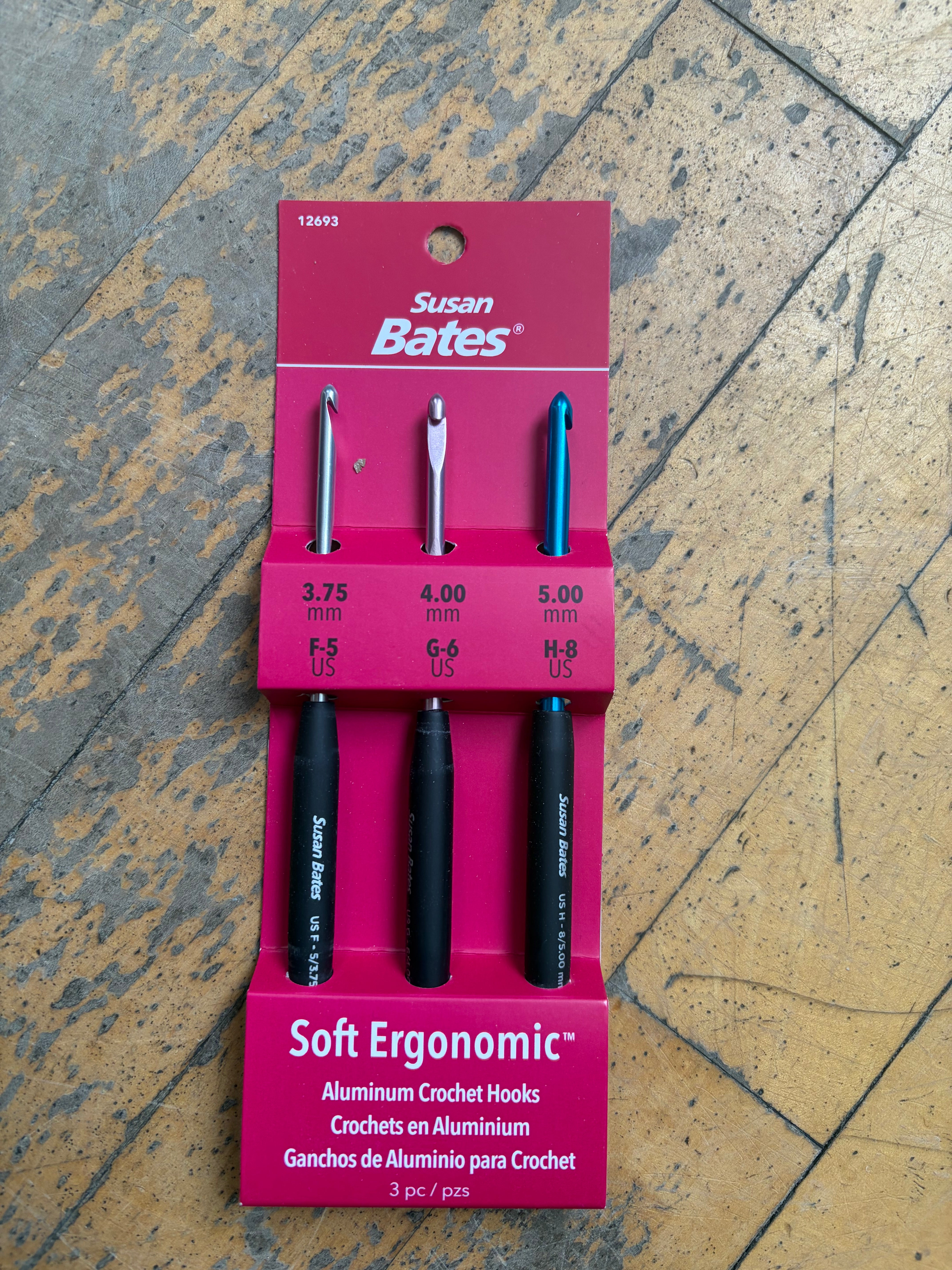 Susan Bates Soft Ergonomic Crochet Hook Sets