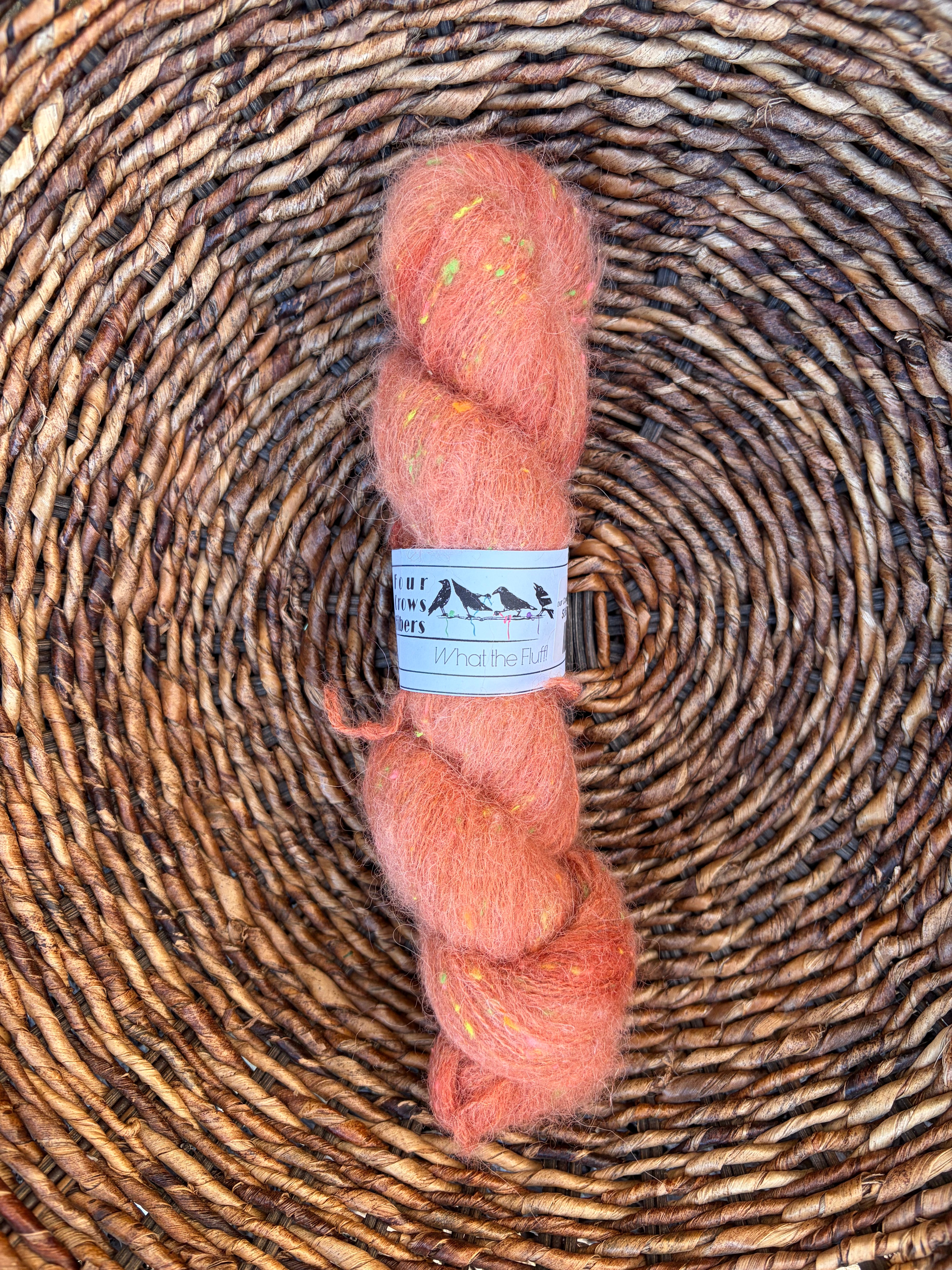 Four Crows Fibers "What the Fluff?!" Neons