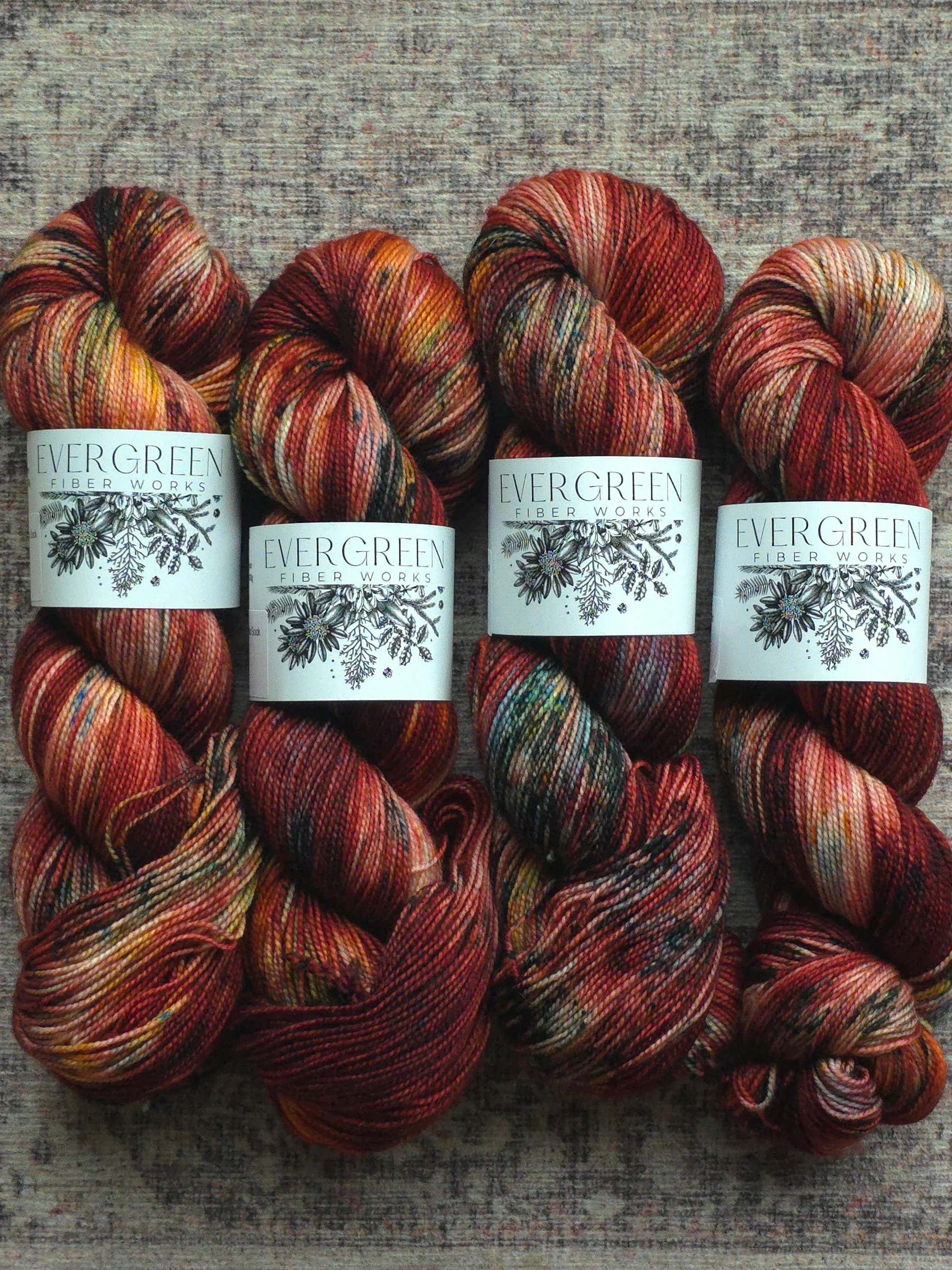 Evergreen Fiberworks 80/20 Hemlock Sock