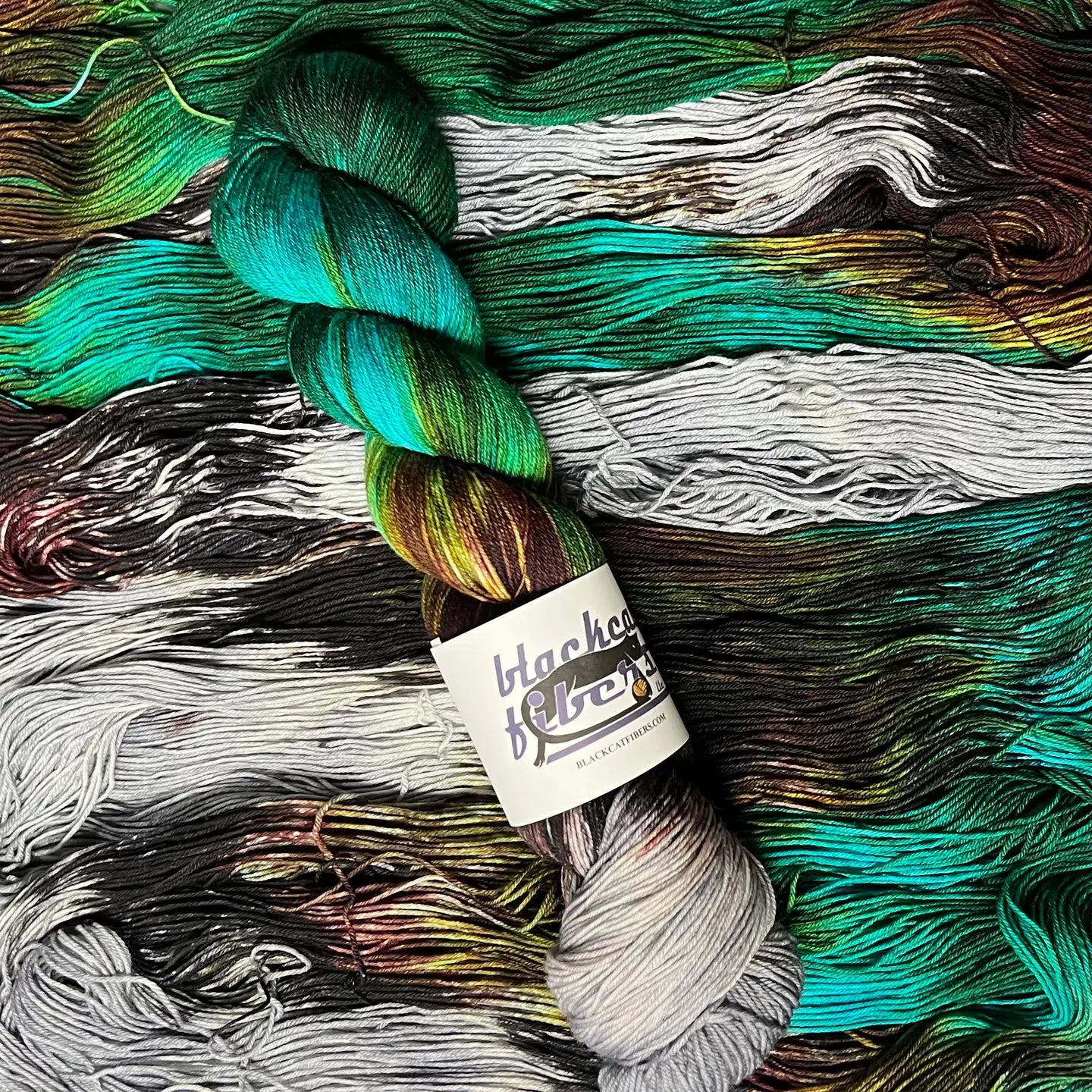 Black Cat Fibers Nomad Sock Yarn