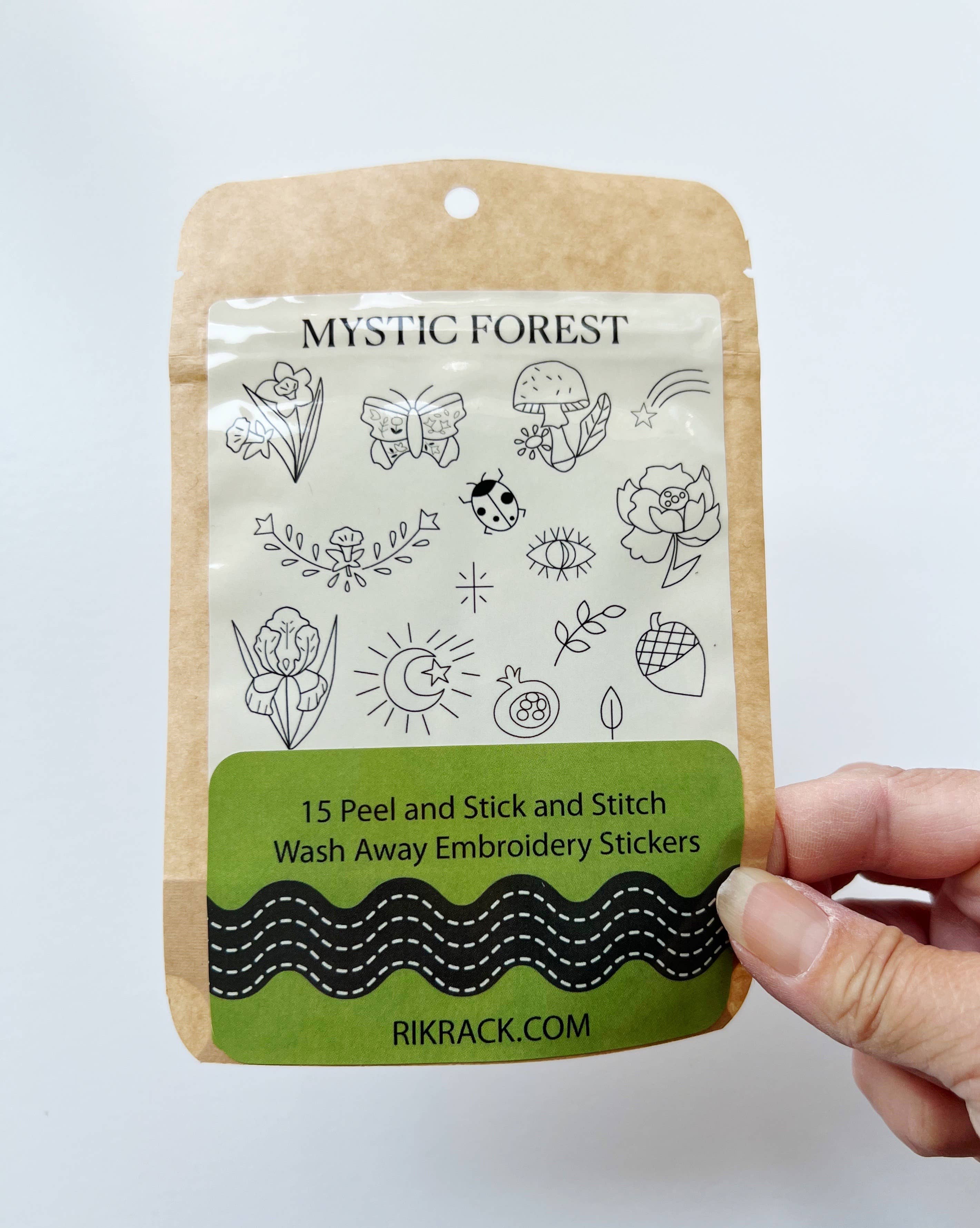 RikRack Mystic Forest Stick and Stitch Embroidery Patterns