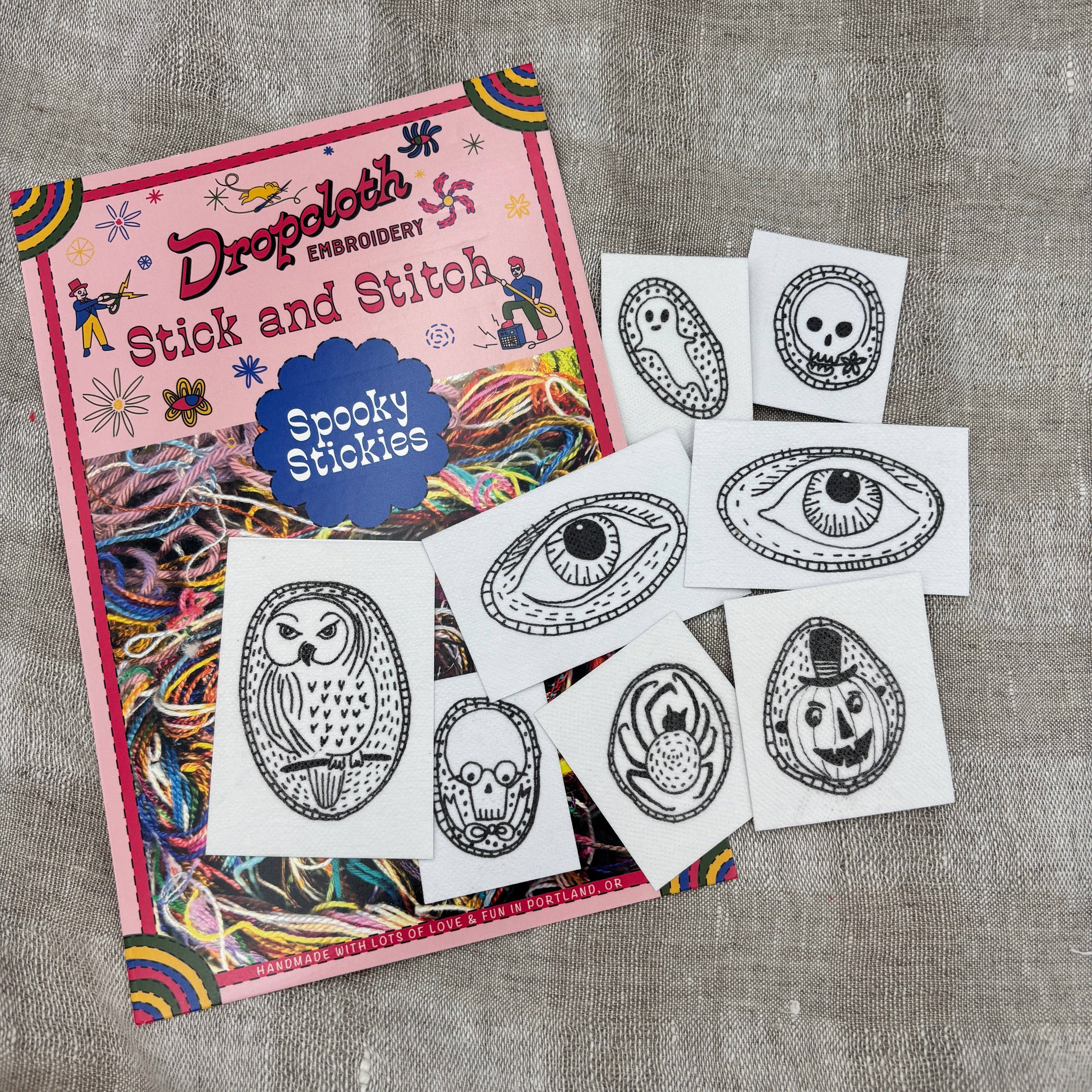 Spooky Stickies Stick and Stitch Set