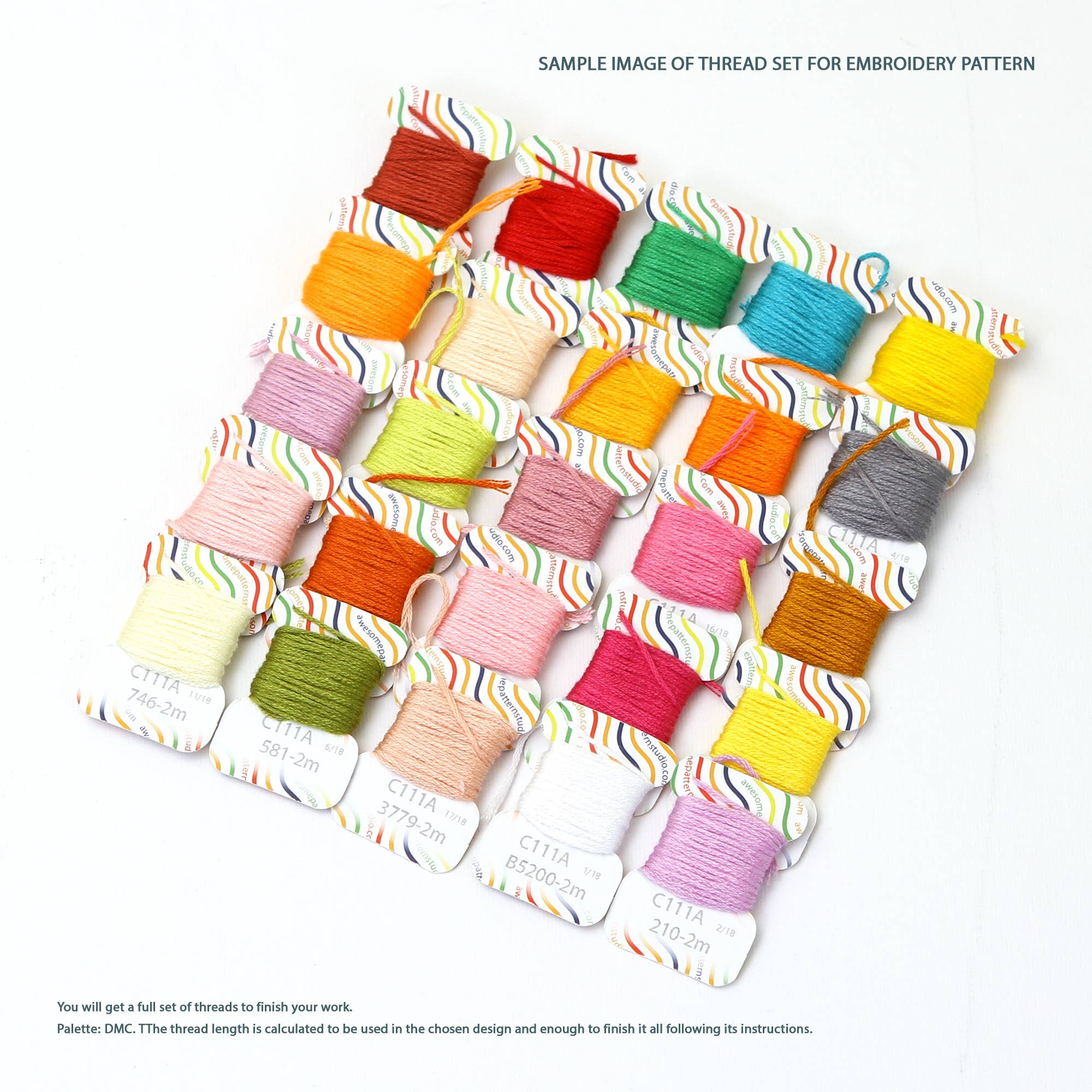 Field of Sheep Embroidery Kit