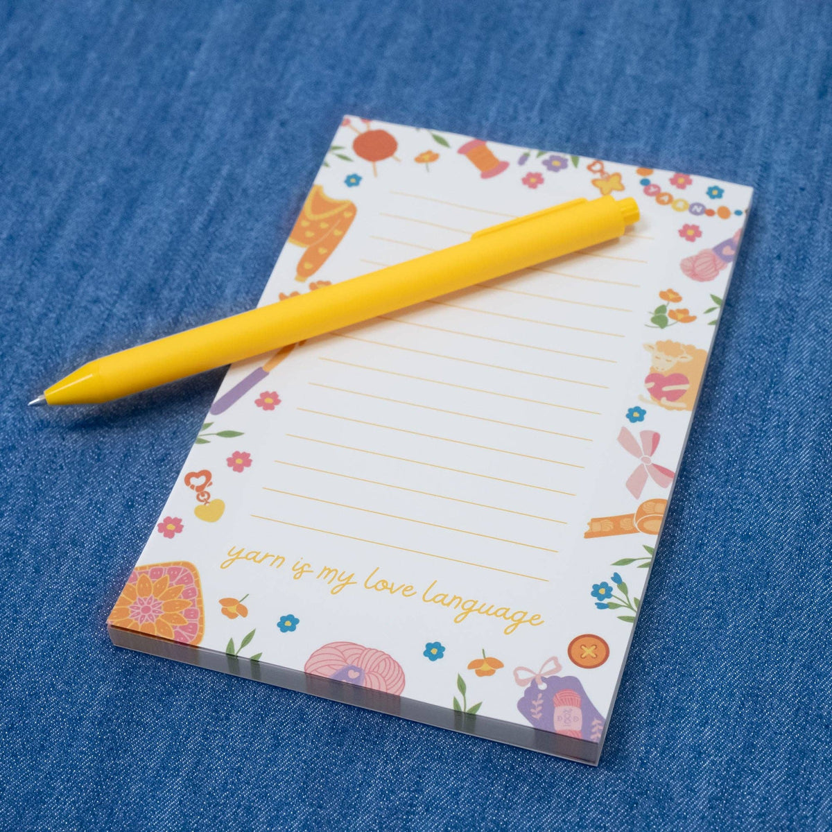 Notepad - Yarn is My Love Language