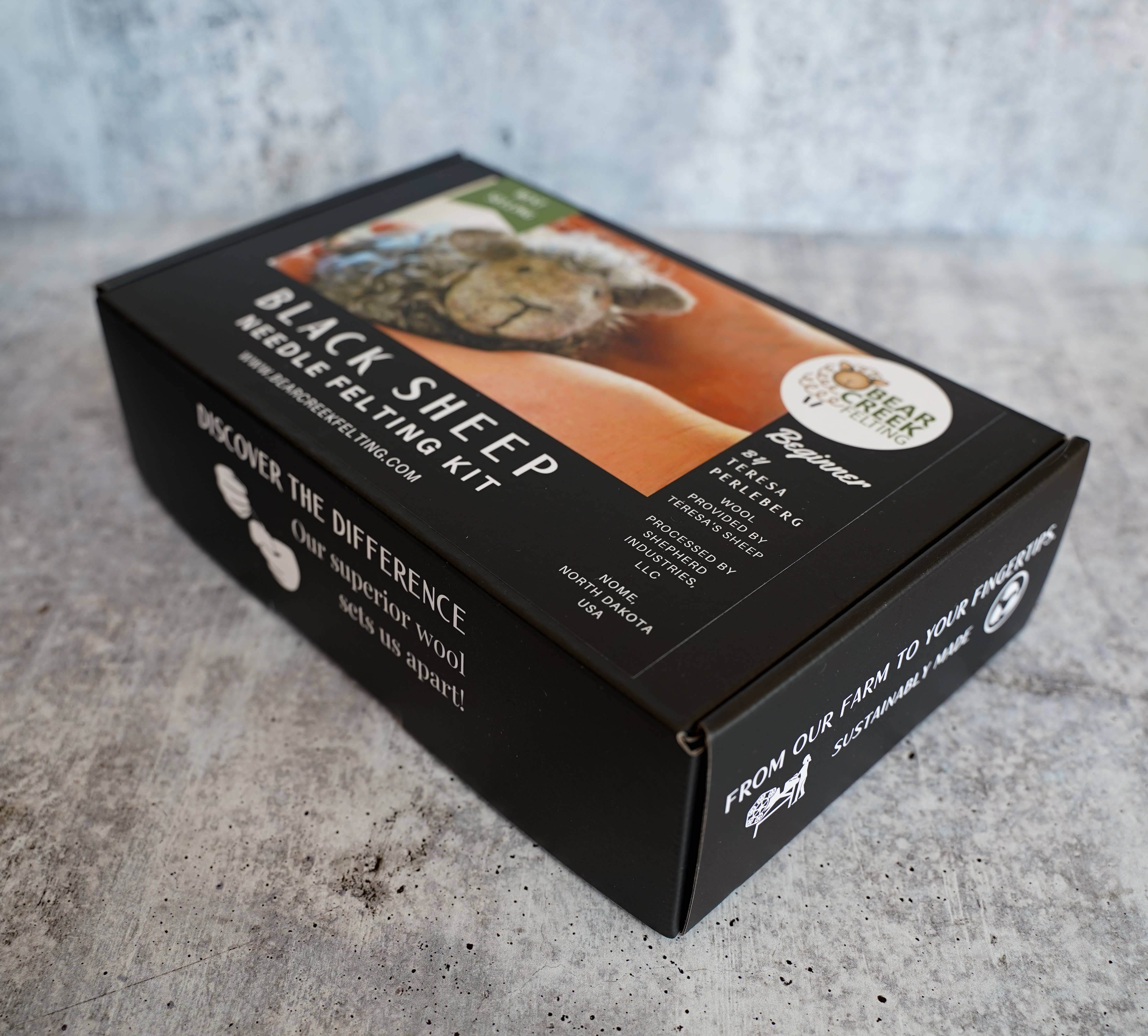 Black Sheep Needle Felting Kit