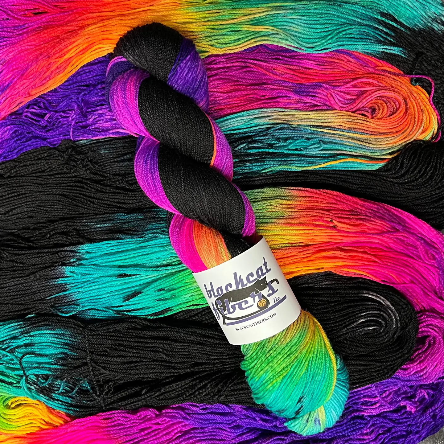 Black Cat Fibers Nomad Sock Yarn