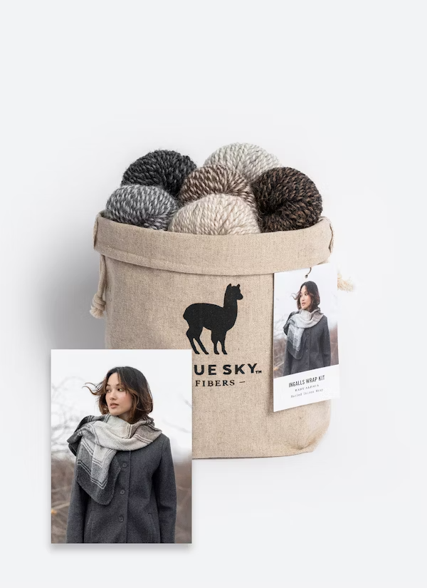 Blue Sky Fibers Ingalls Wrap Kit