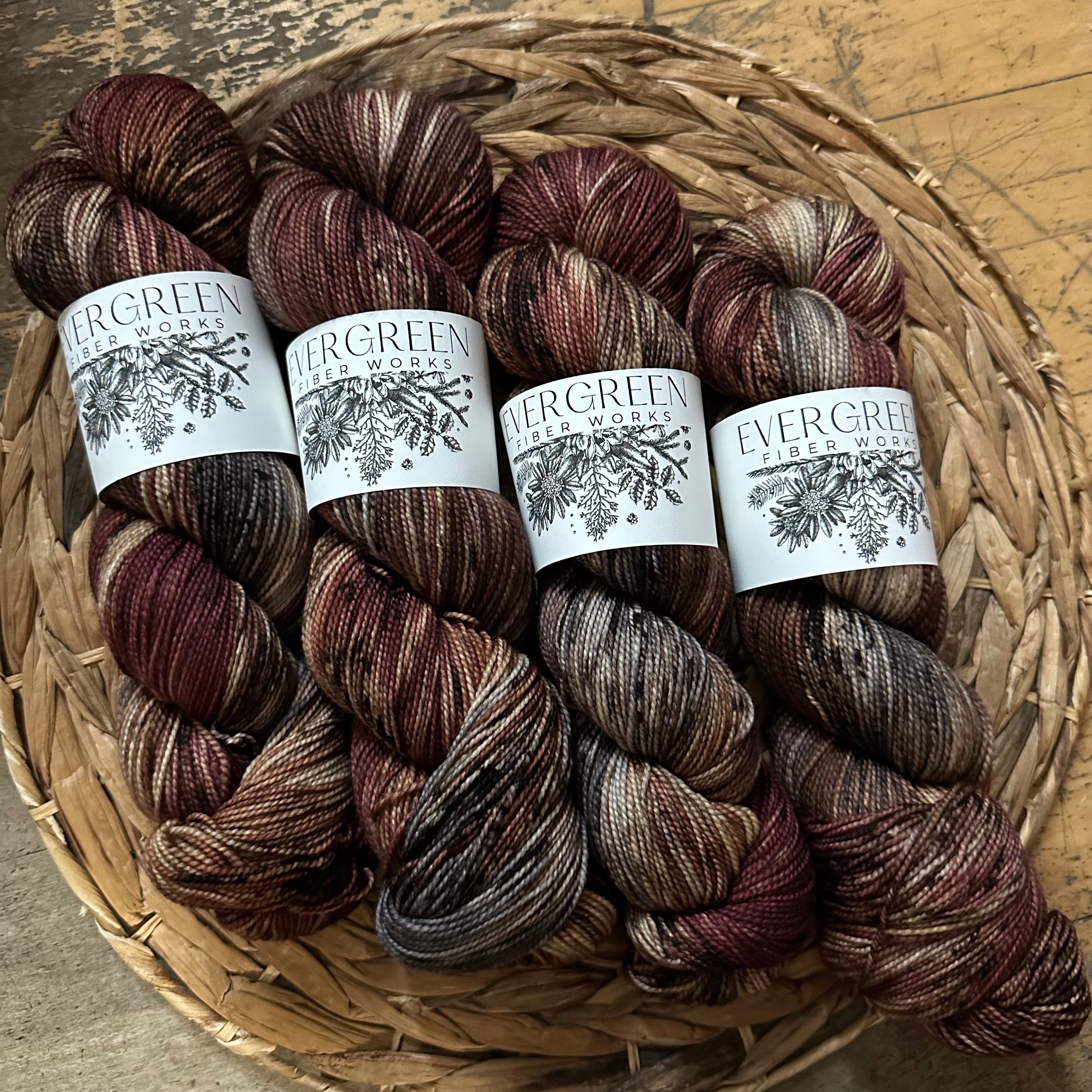 Evergreen Fiberworks 80/20 Hemlock Sock