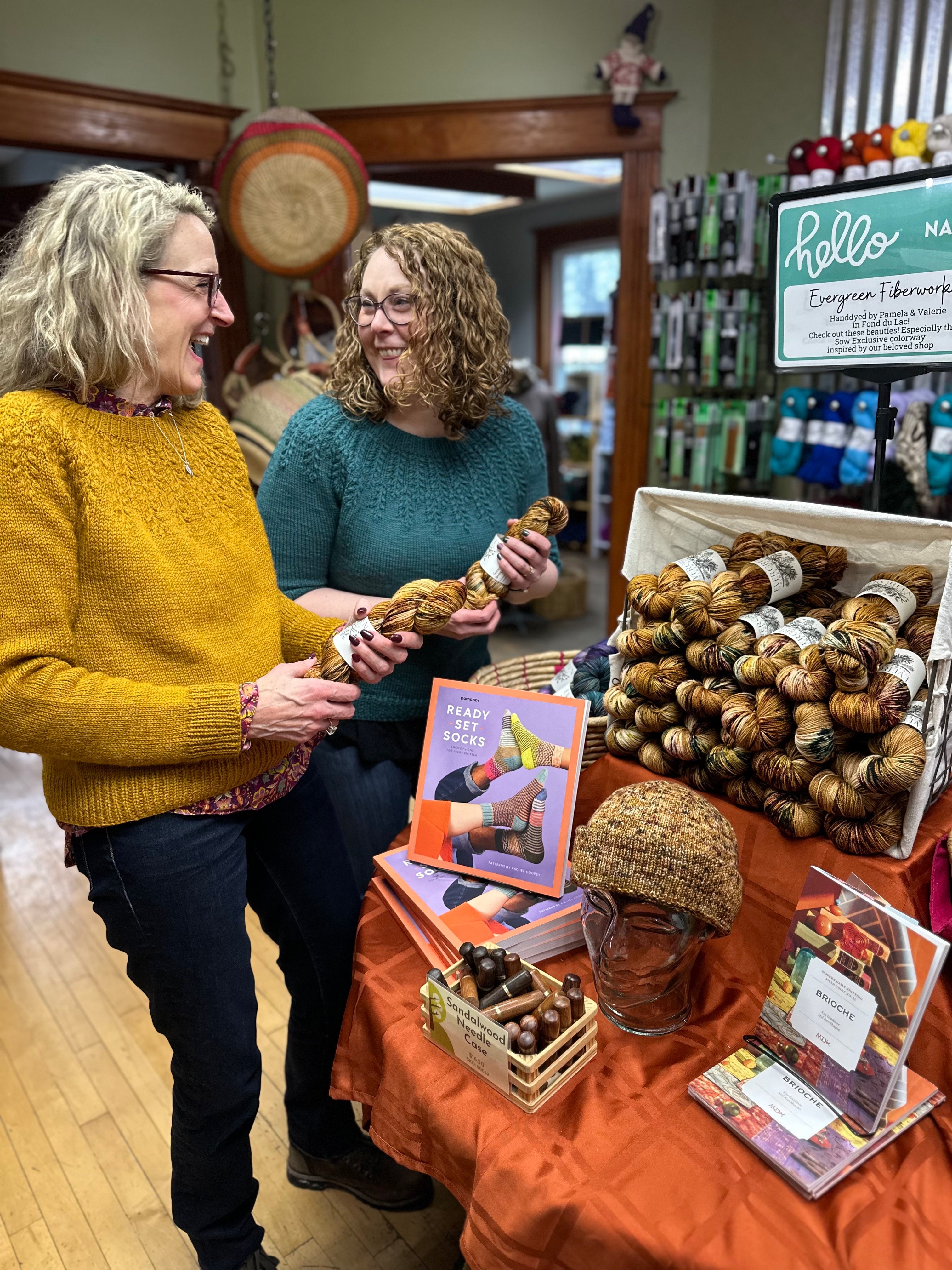 Evergreen Fiberworks 80/20 Hemlock Sock