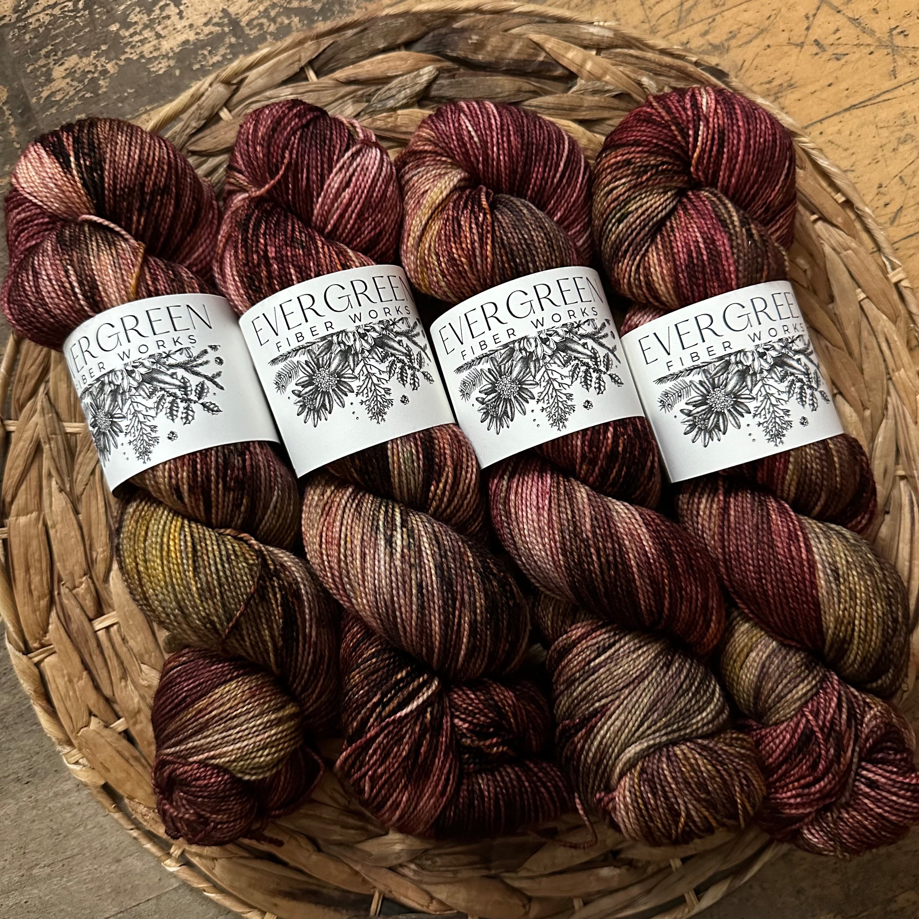 Evergreen Fiberworks 80/20 Hemlock Sock