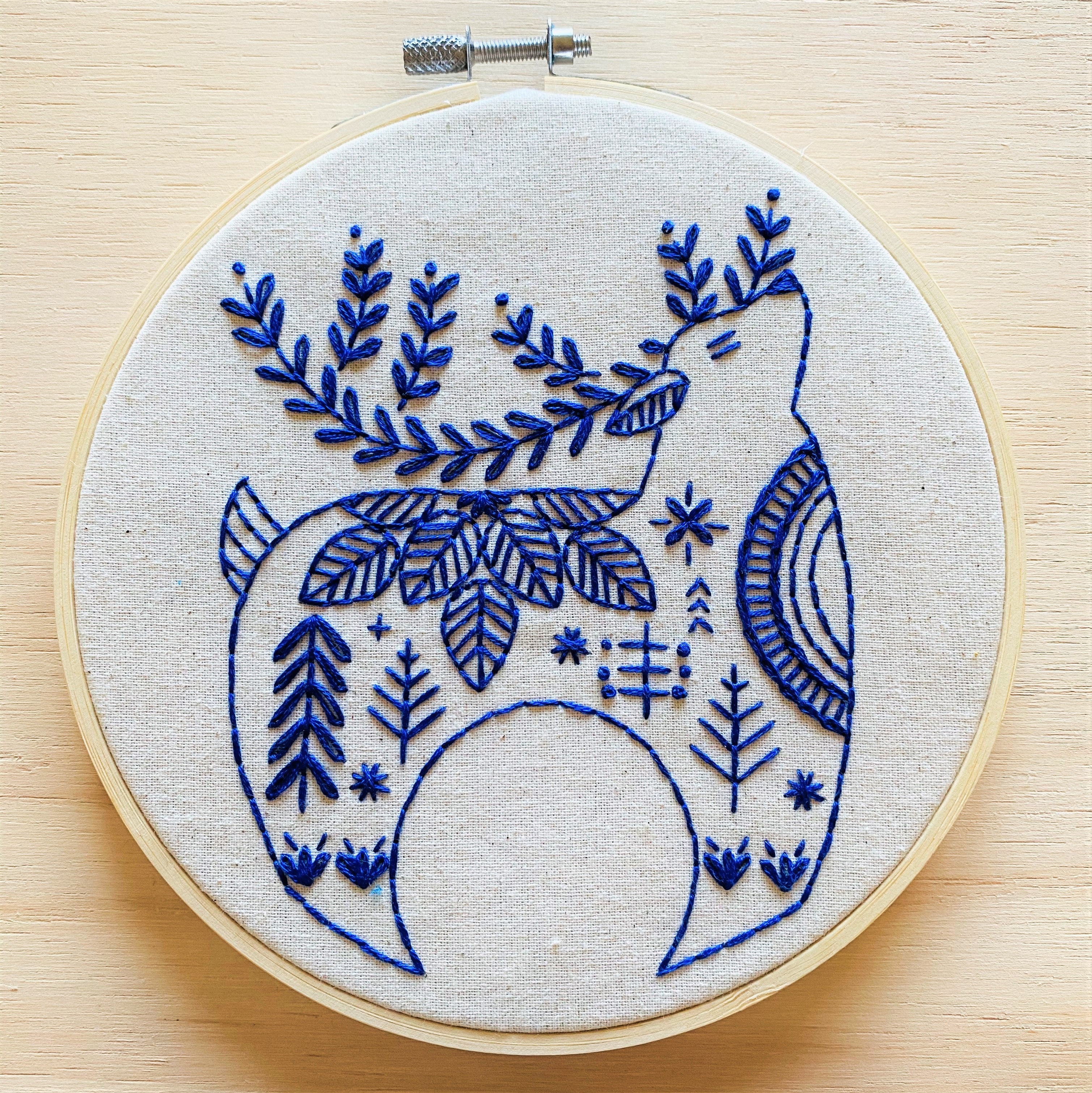 Hook, Line & Tinker Embroidery Kit