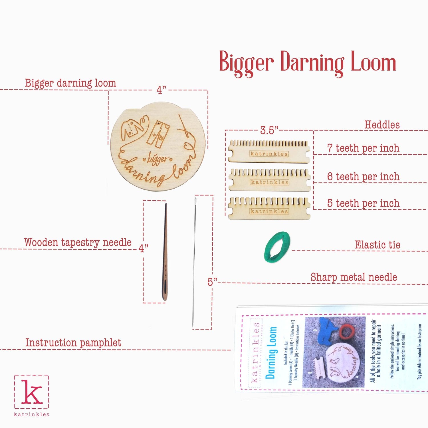 Katrinkles Darning Loom