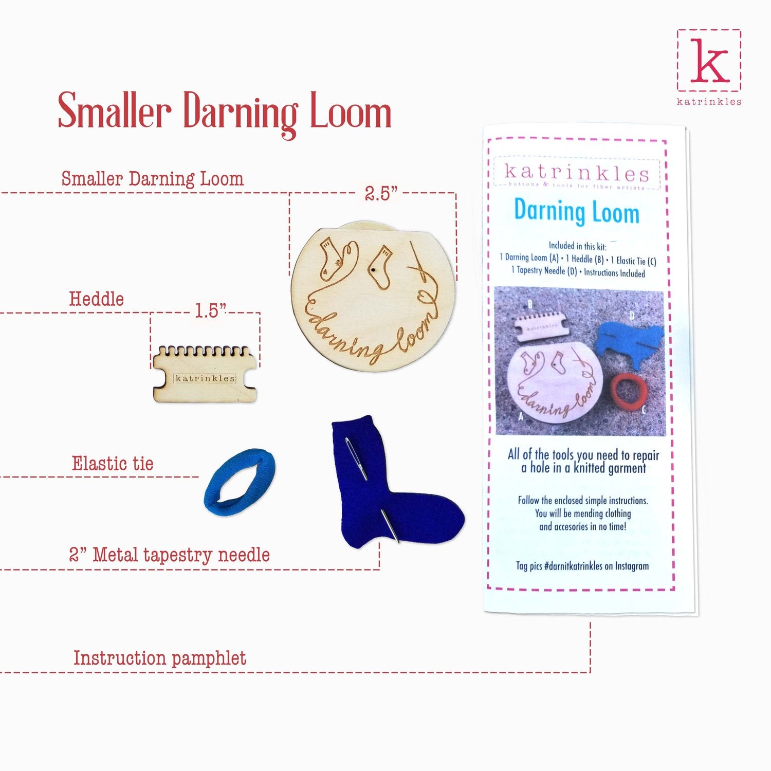 Katrinkles Darning Loom