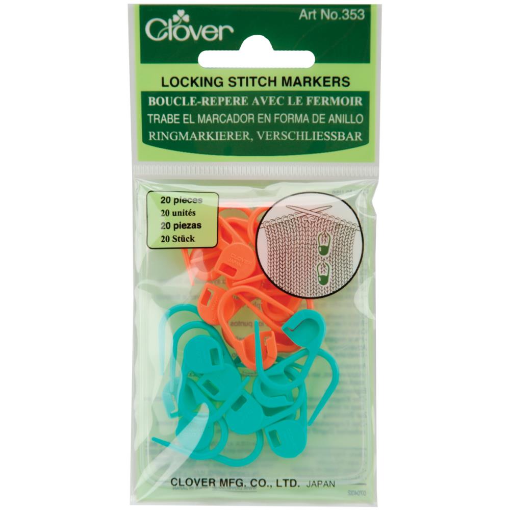Clover Locking Stitch Markers 353