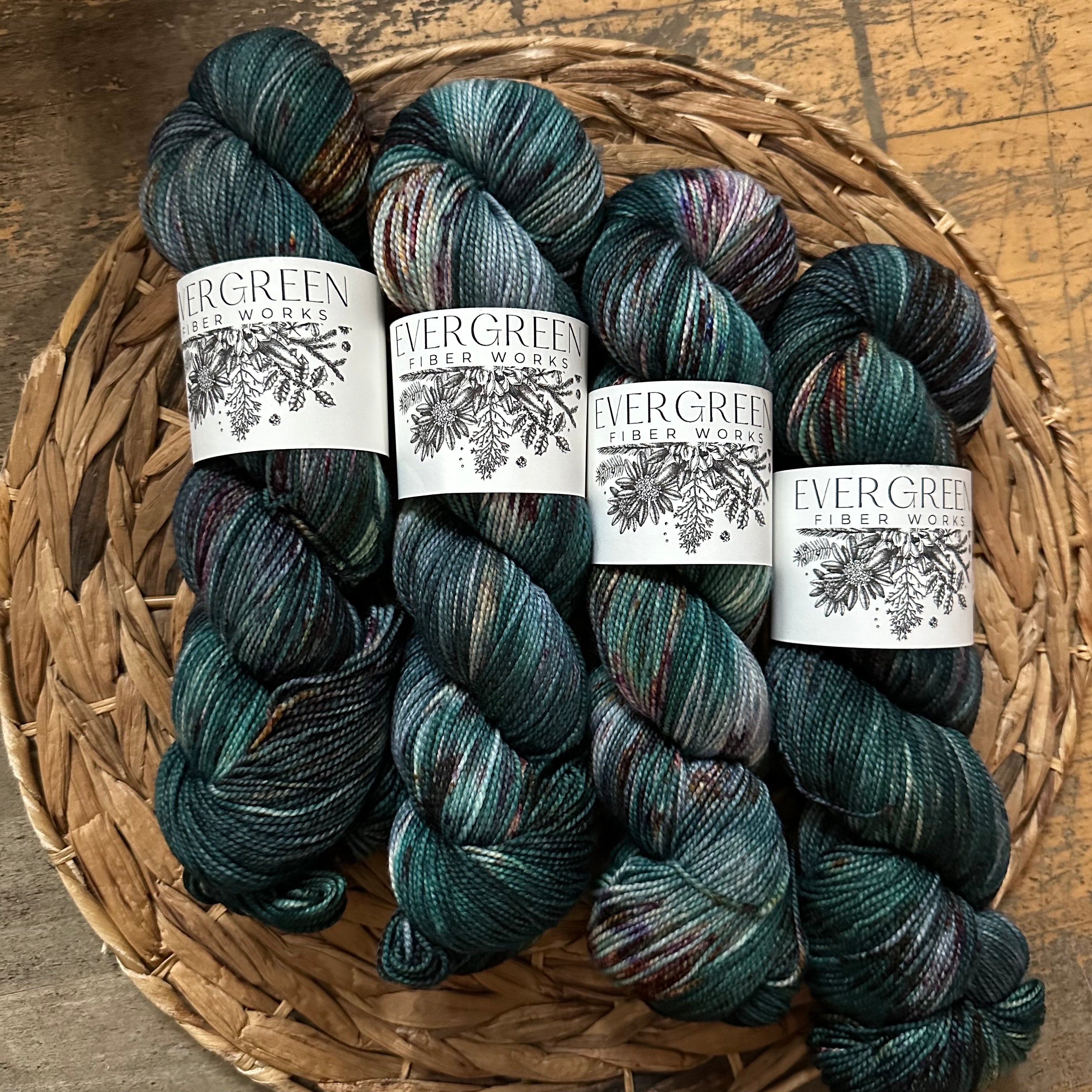 Evergreen Fiberworks 80/20 Hemlock Sock