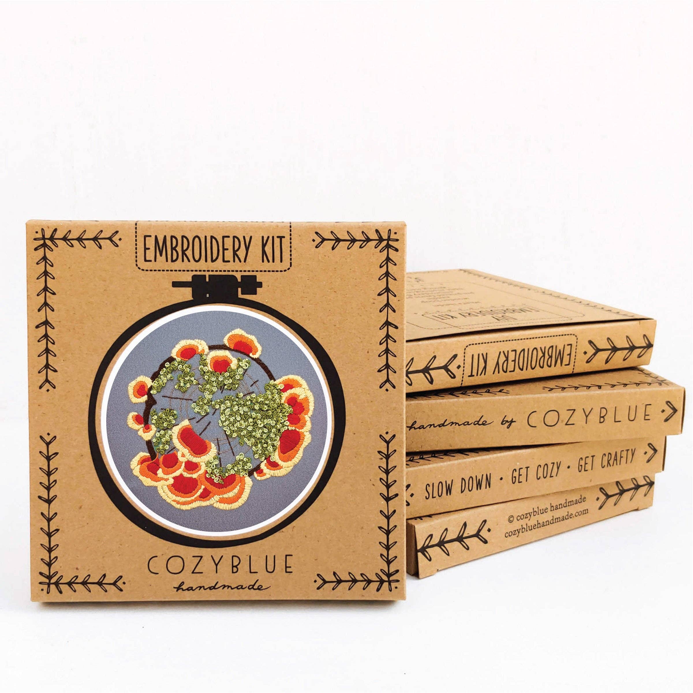 Wildlife embroidery kit