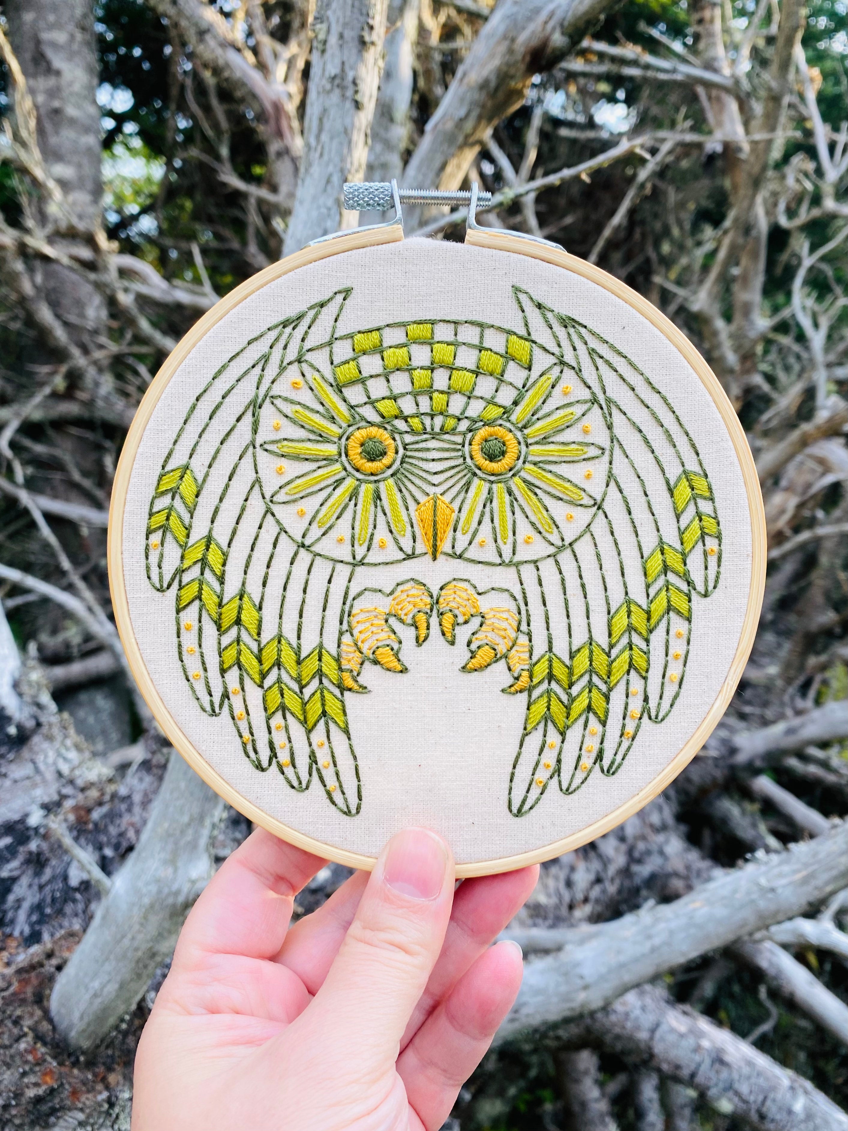 Hook, Line & Tinker Embroidery Kit