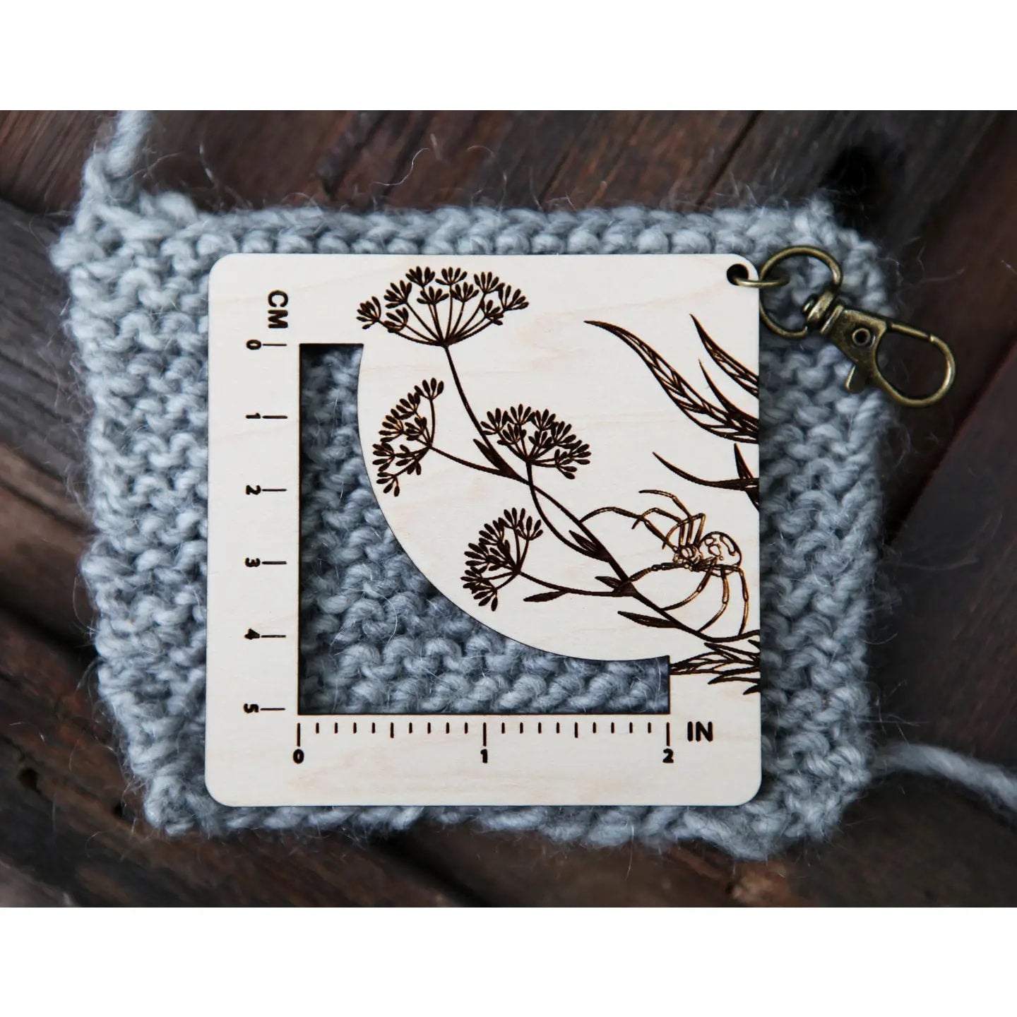Sunrise Grove Stitch Gauge rulers