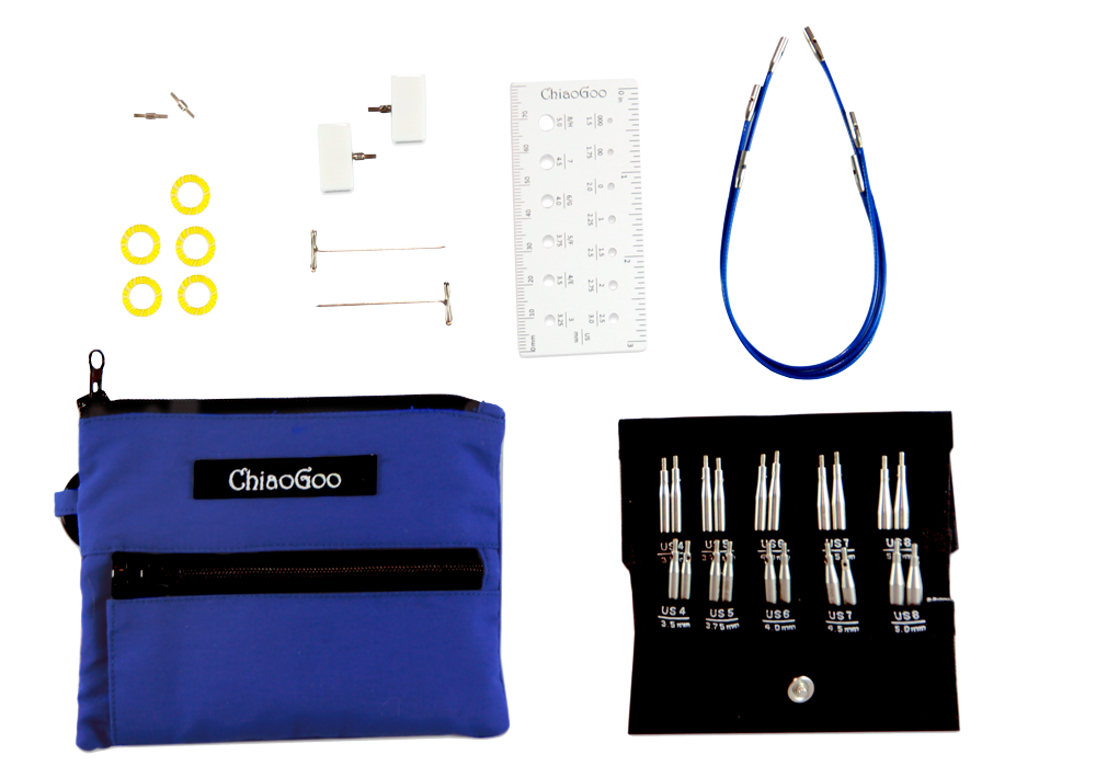 Chiaogoo Interchangeable Set, Twist Shorties (Metal Tips)