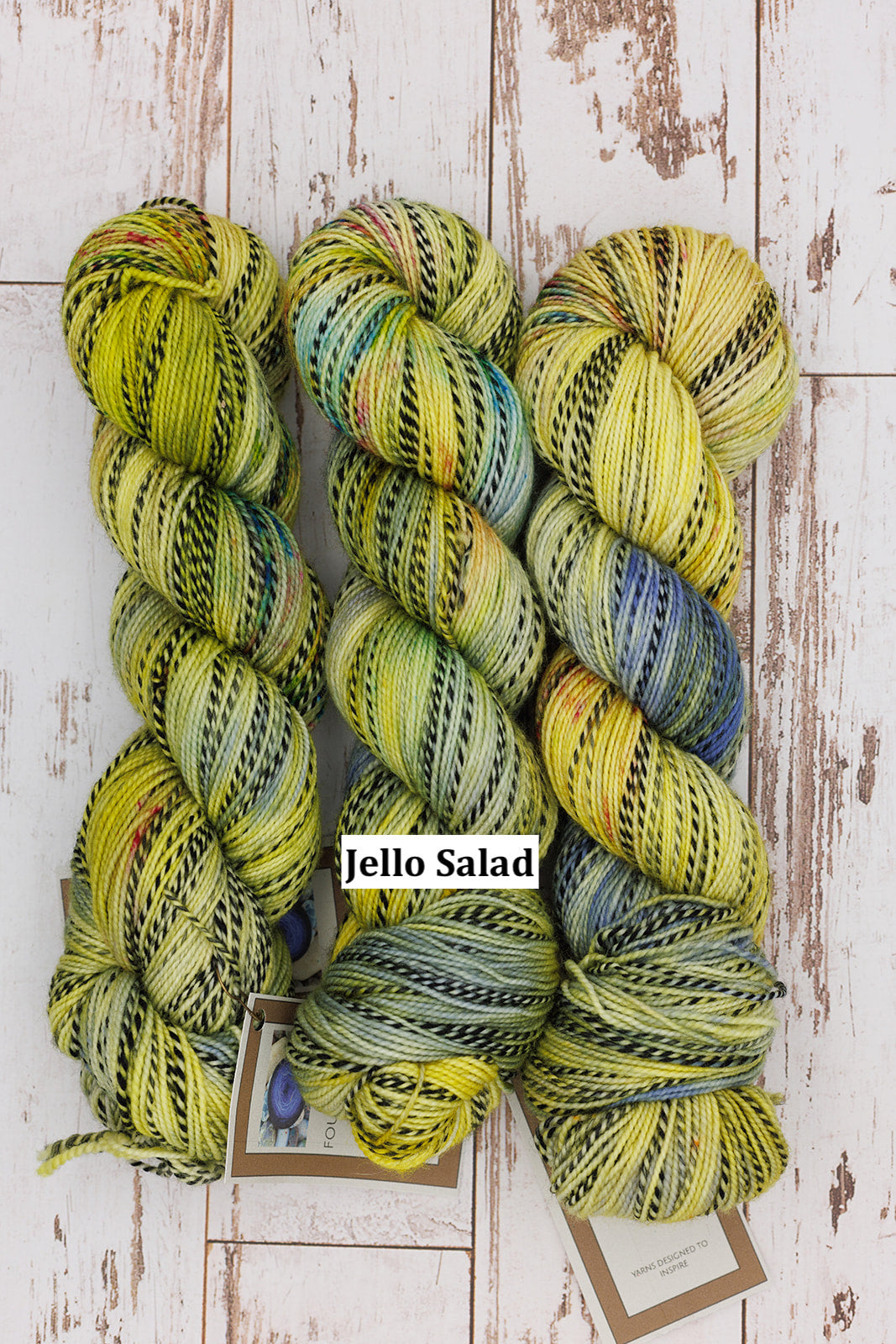 Four Crows Fibers Black & White and Dyed All Over