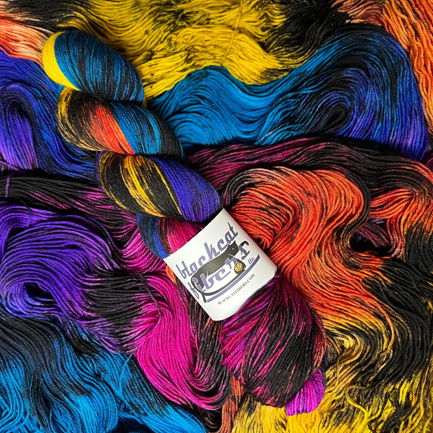 Black Cat Fibers Nomad Sock Yarn