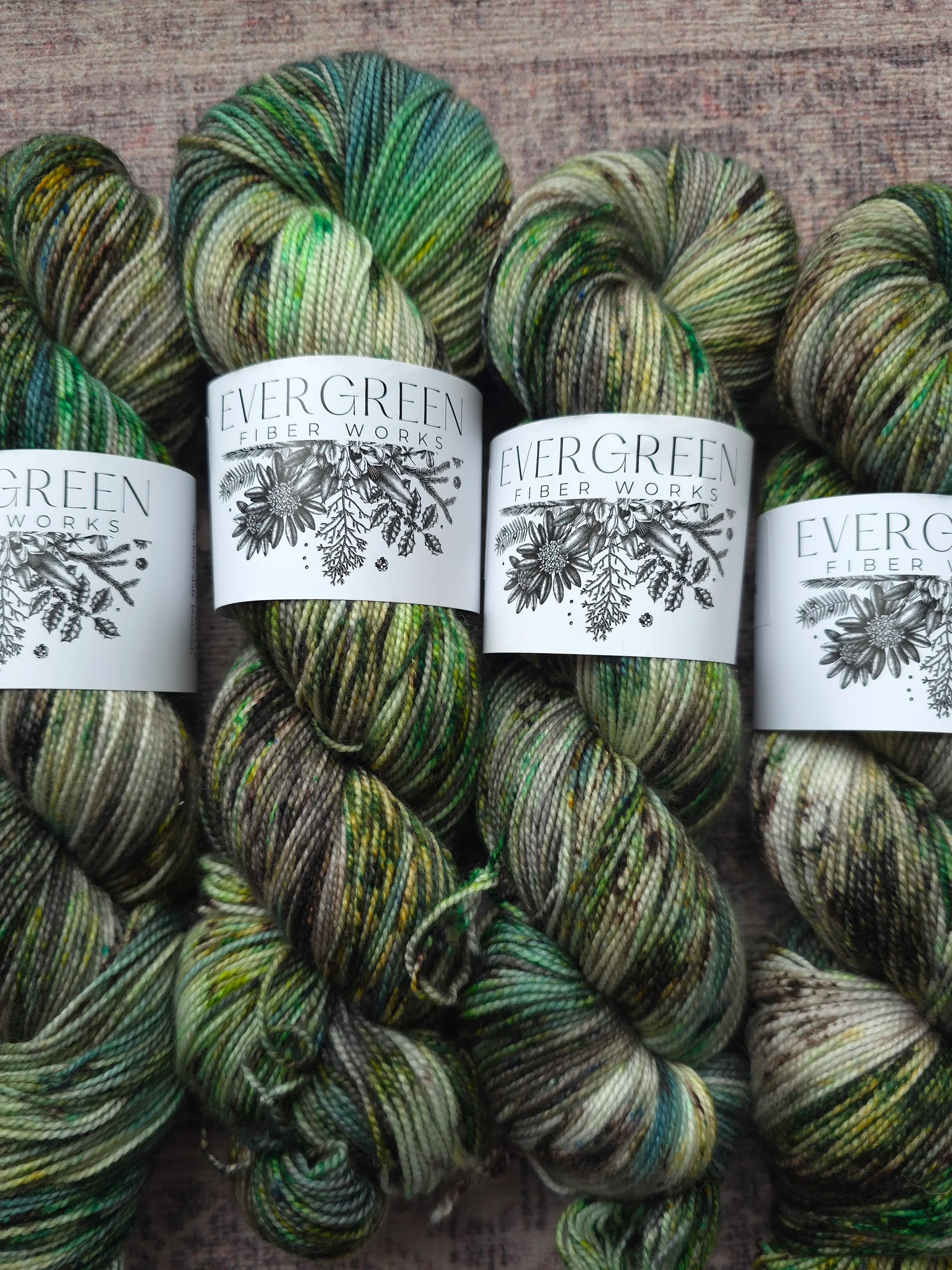 Evergreen Fiberworks 80/20 Hemlock Sock