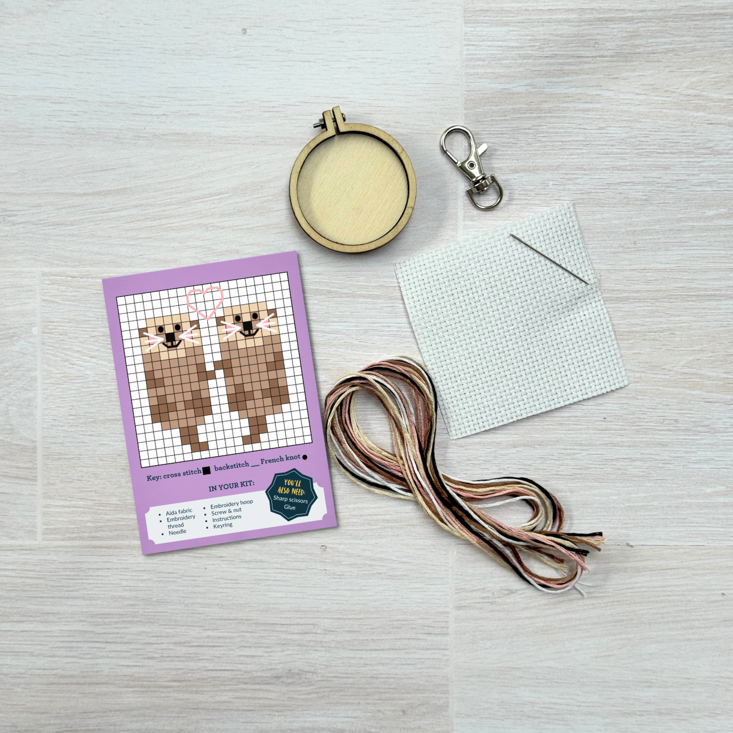 Greetings from Colonsay Mini Matchbox Cross Stitch Kit