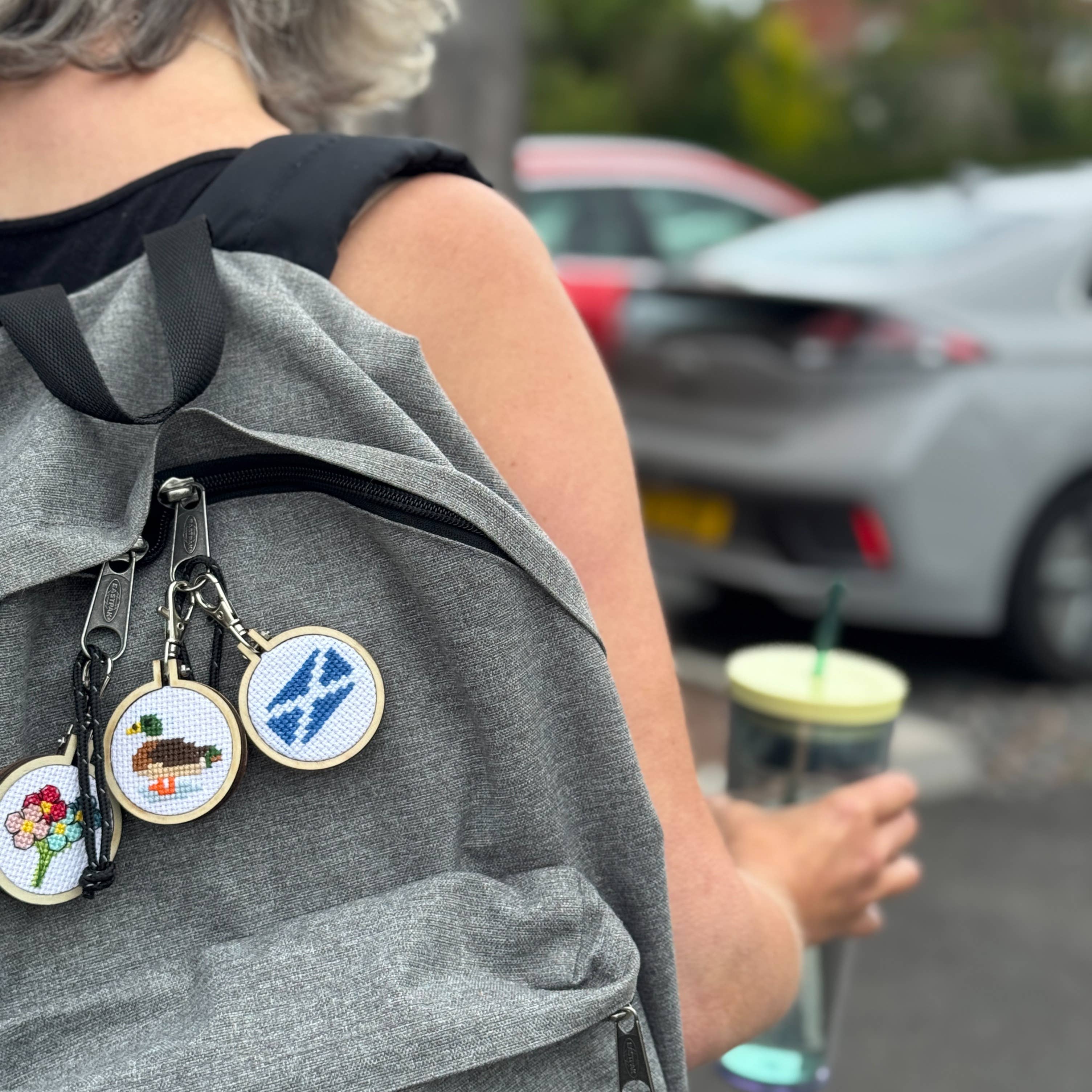 'Missing You Pig Time' Mini Matchbox Cross Stitch Kit