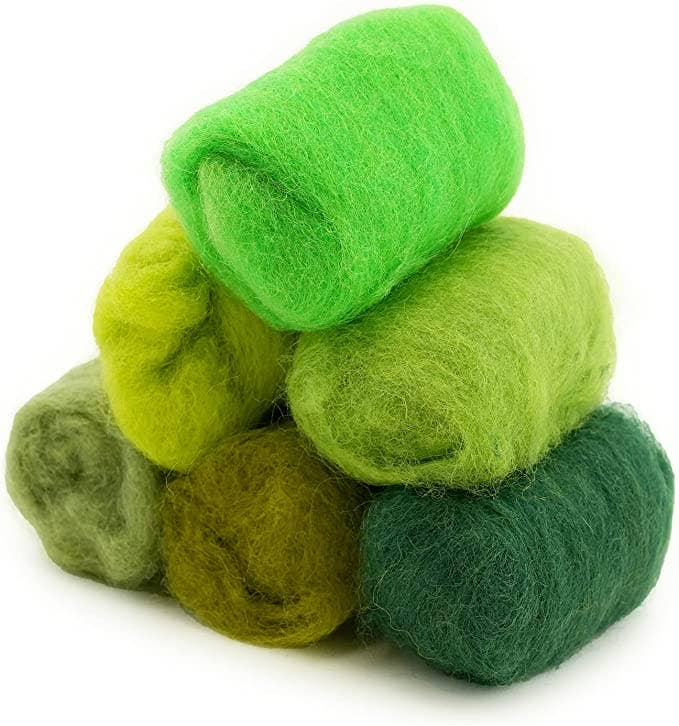Corriedale Wool Fiber Sampler – Natural Roving for Spinning
