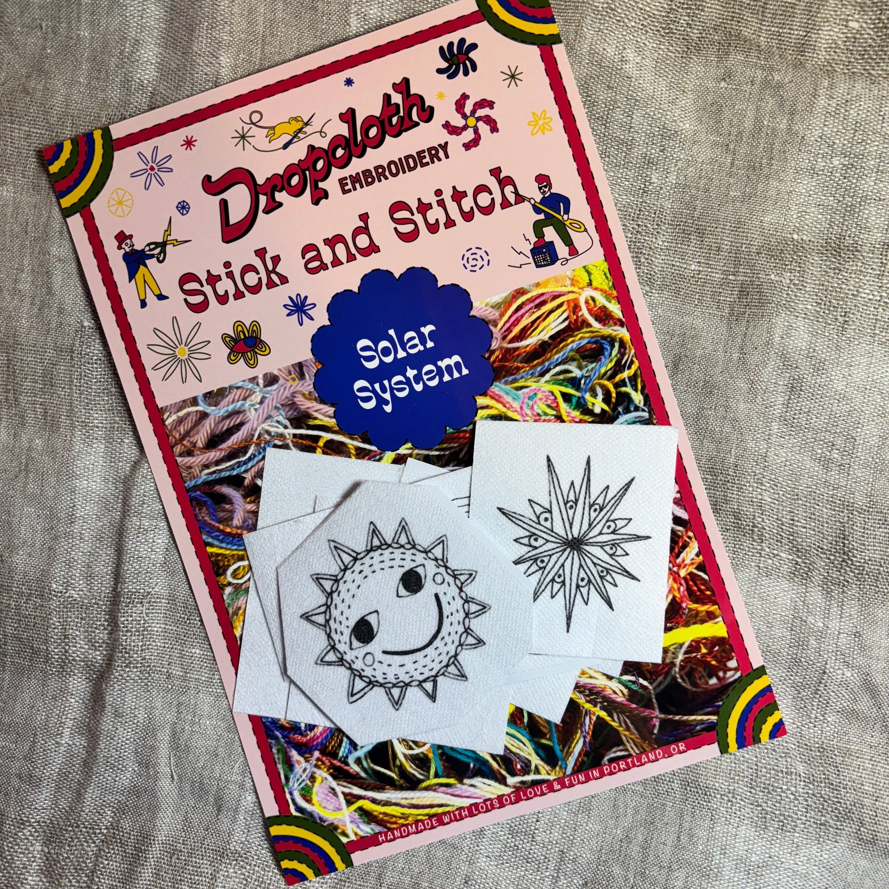 Solar System Stick and Stitch Set